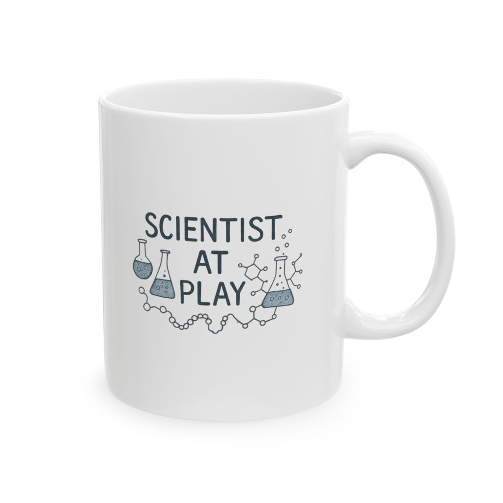 Scientist At Play Coffee Mug | Unique Gift | Ceramic Mug
