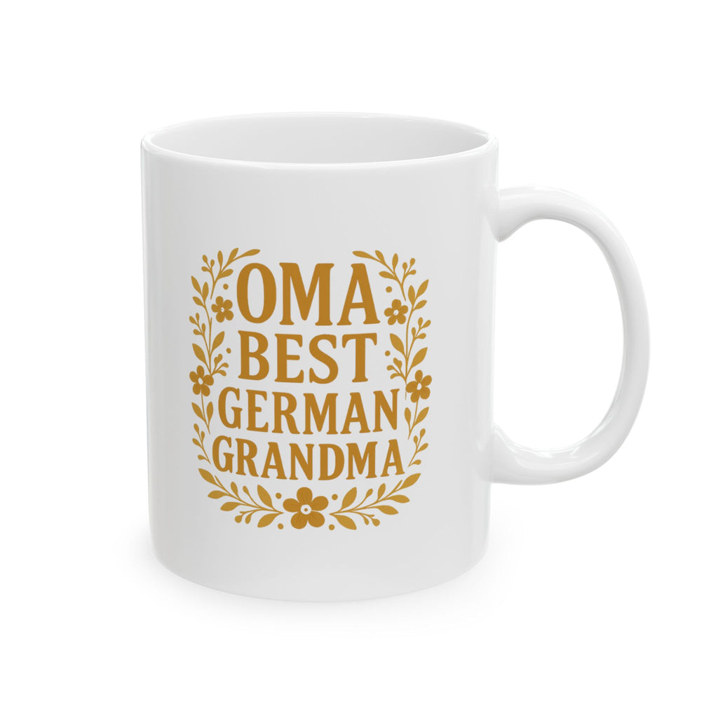 Oma Best German Grandma Coffee Mug | Gift for Grandma | Ceramic Mug