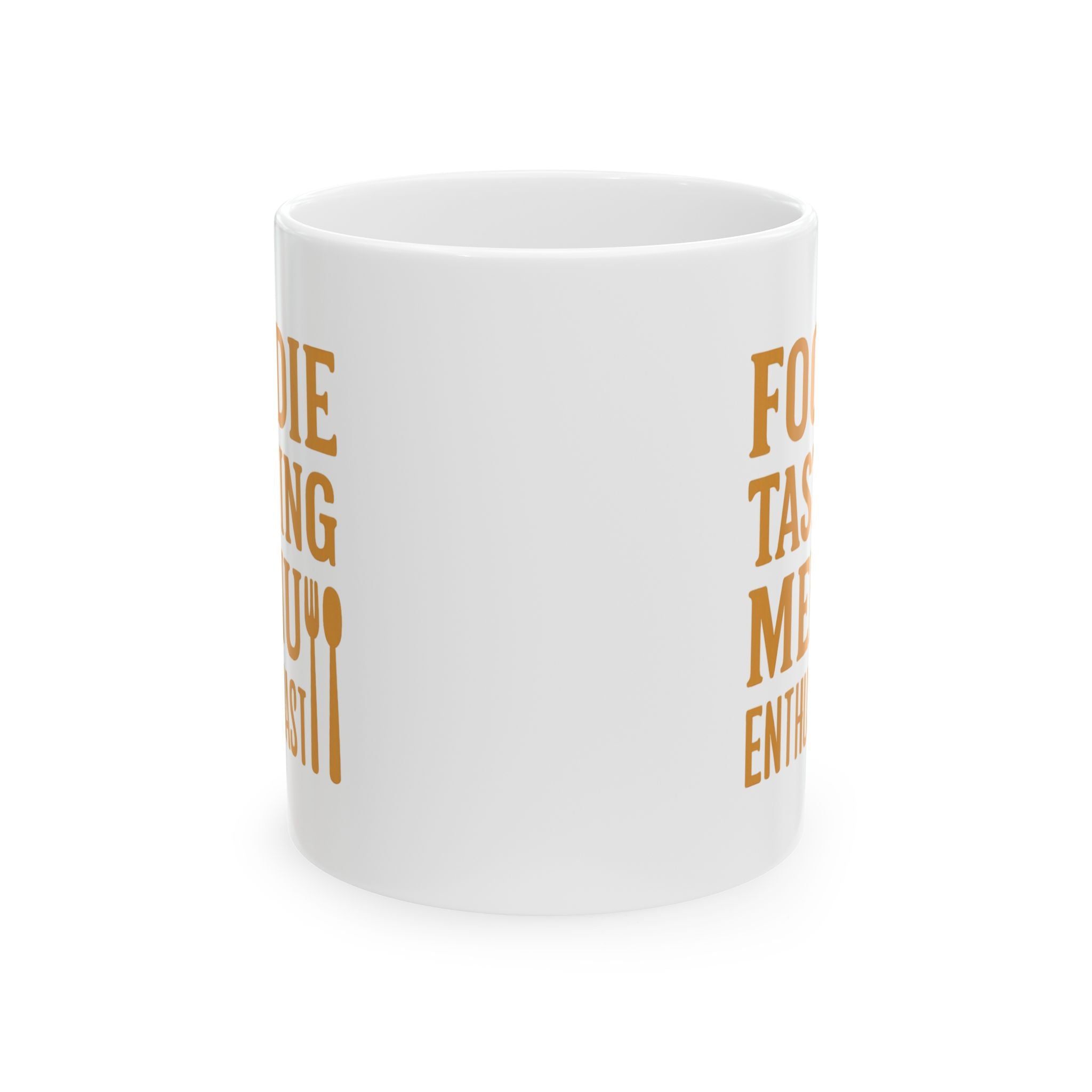 Foodie Tasting Menu Enthusiast Coffee Mug | Unique Gift | Ceramic Mug