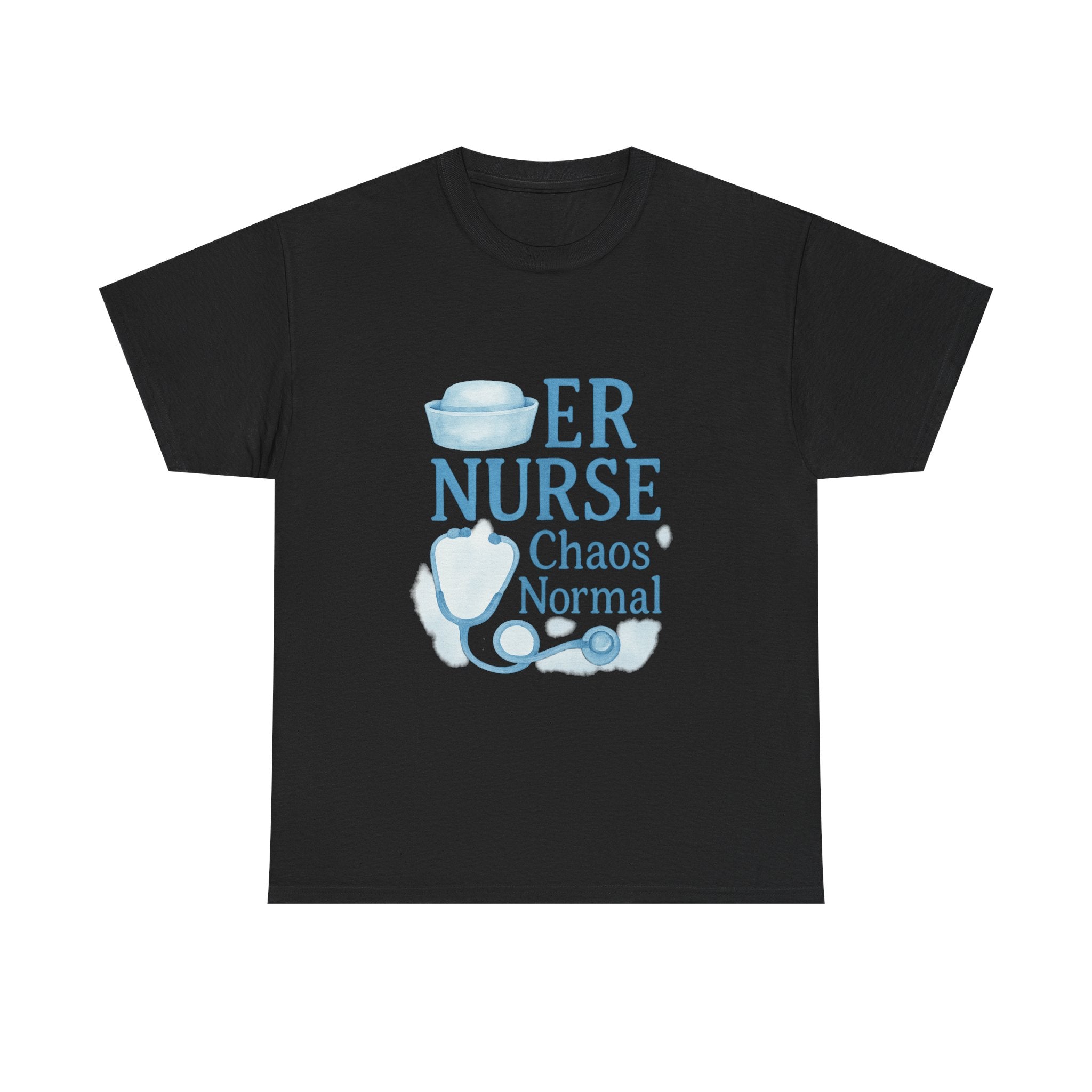 Emergency Room Nurse Fueled By Coffee T-Shirt | ER Nurse Humor | Graphic Tee