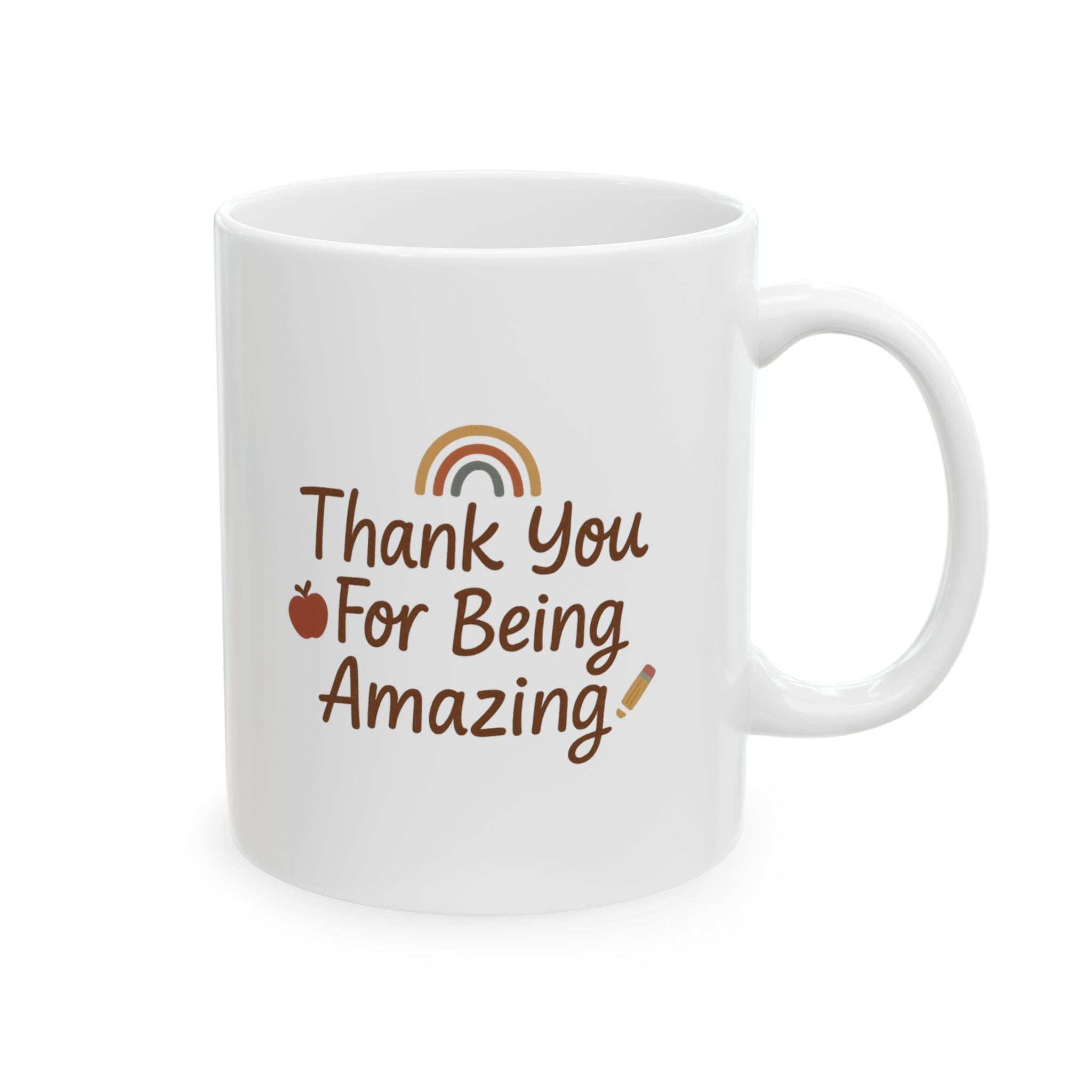 Teacher Appreciation Thank You Coffee Mug | Teacher Gift | Ceramic Mug
