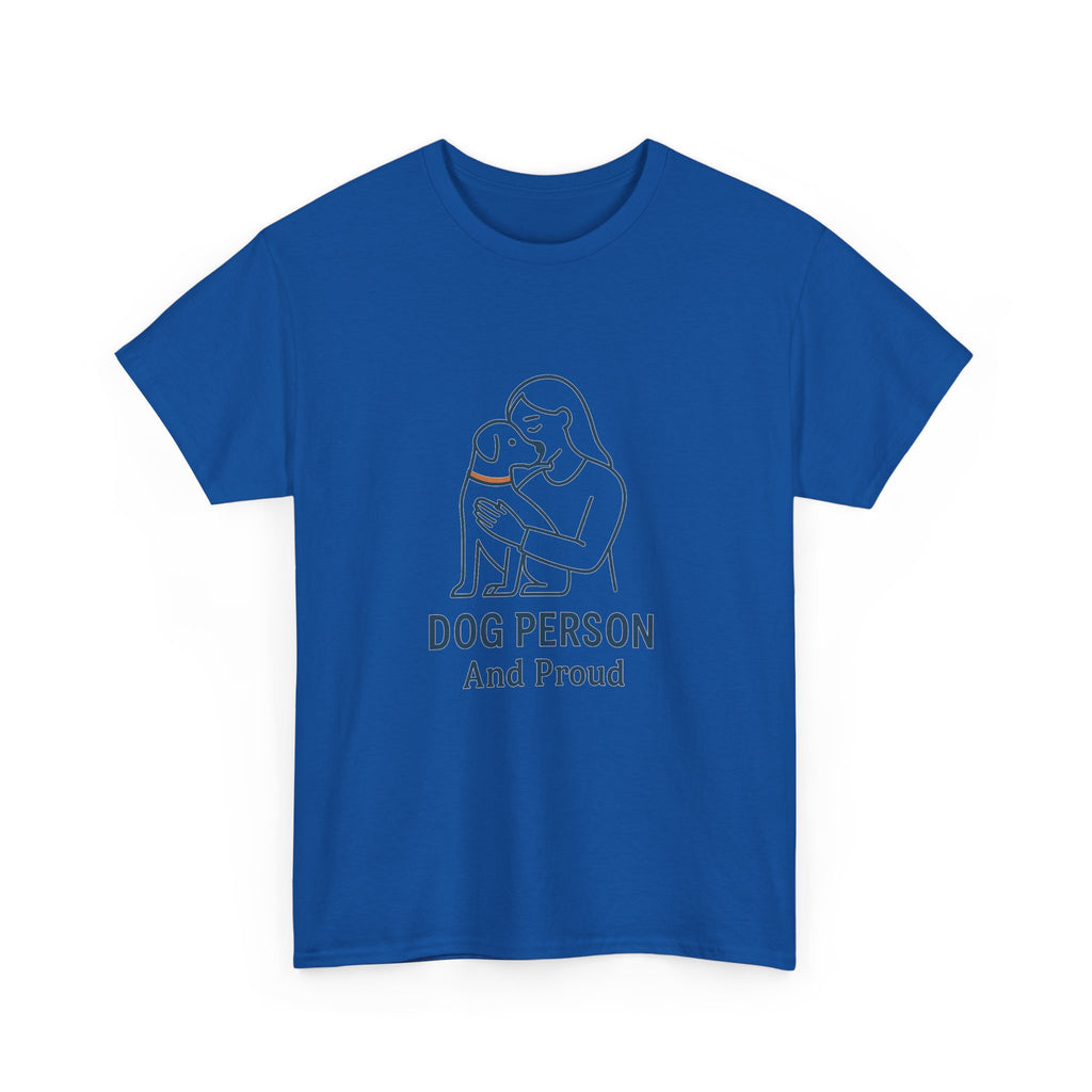 Dog Person Warning May Talk About Dogs T-Shirt | Funny Dog Humor | Graphic Tee