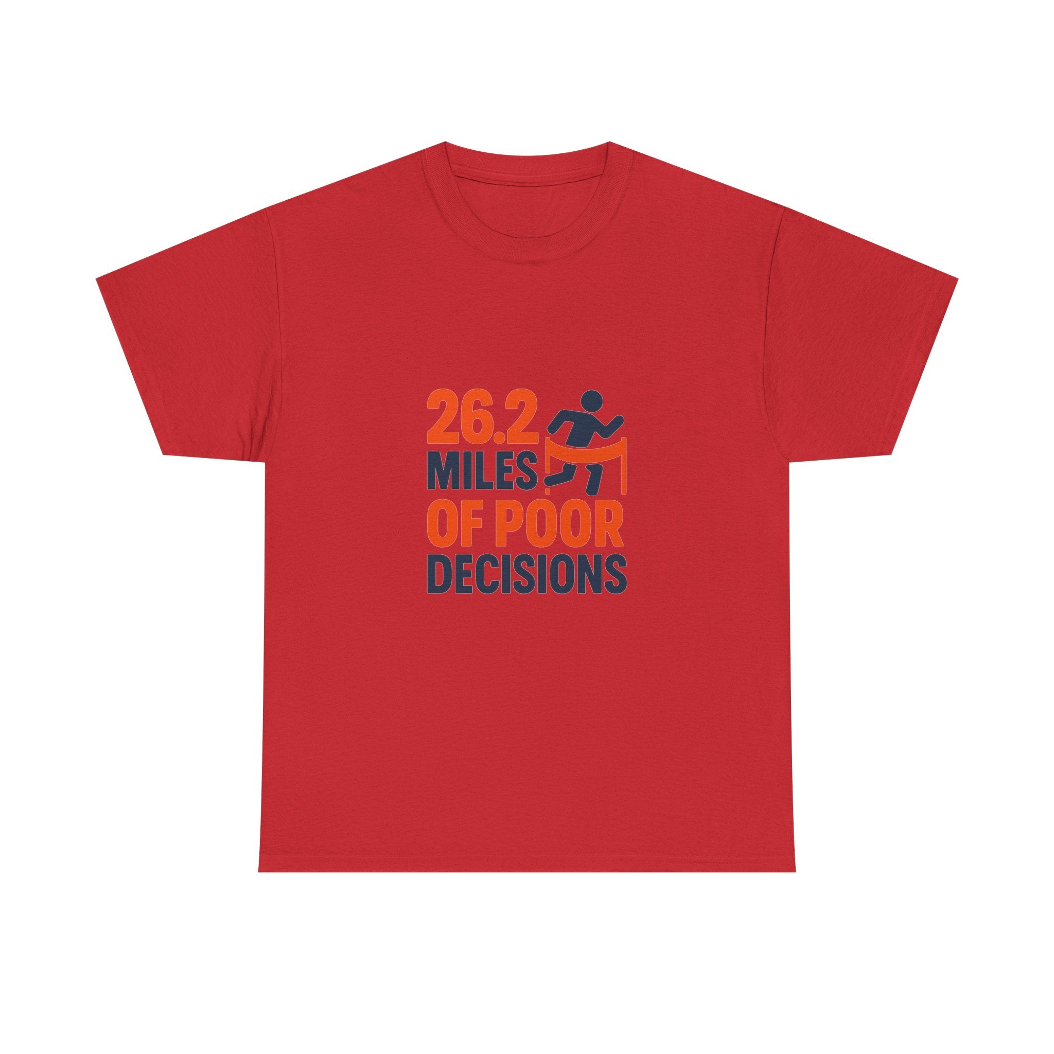Marathon Finisher 26.2 Miles Of Poor Decisions T-Shirt | Unique Gift | Graphic Tee