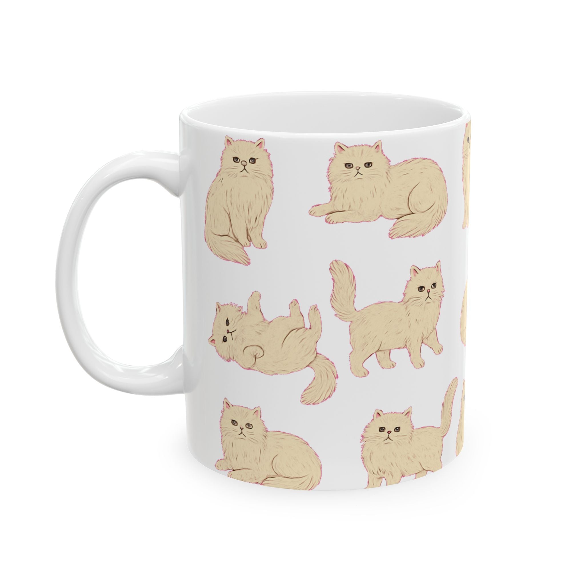 Persian Cat Coffee Mug | Cat Lover Gift | Ceramic Mug