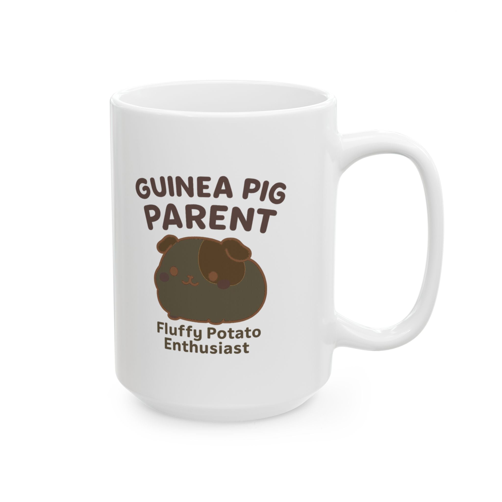 Guinea Pig Parent Fluffy Potato Enthusiast Ceramic Mug