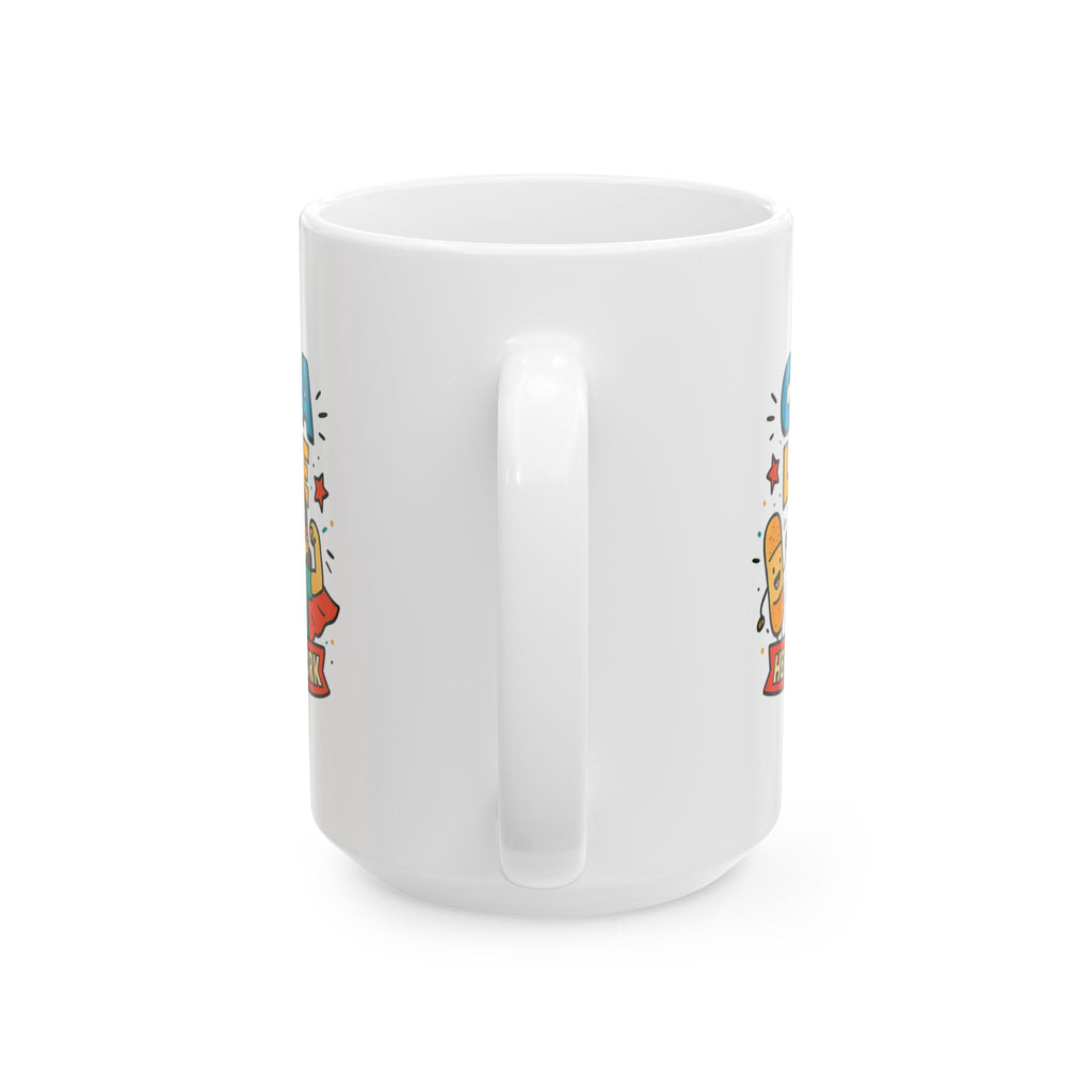 CNA Life Best Life Hard Life Coffee Mug | CNA Nurse Humor | Ceramic Mug