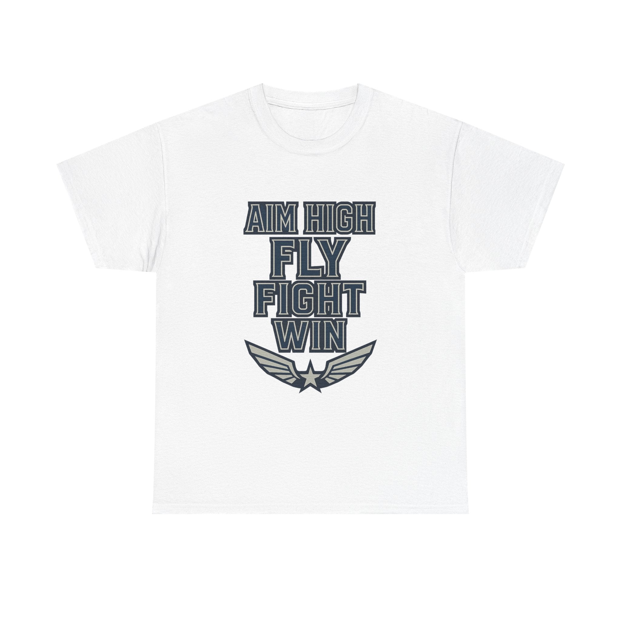 Air Force Veteran Aim High Fly Fight Win T-Shirt | Veteran Gift | Graphic Tee
