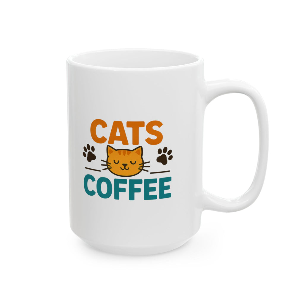 Cats And Coffee That Is All Coffee Mug | Cat Lover Gift | Ceramic Mug