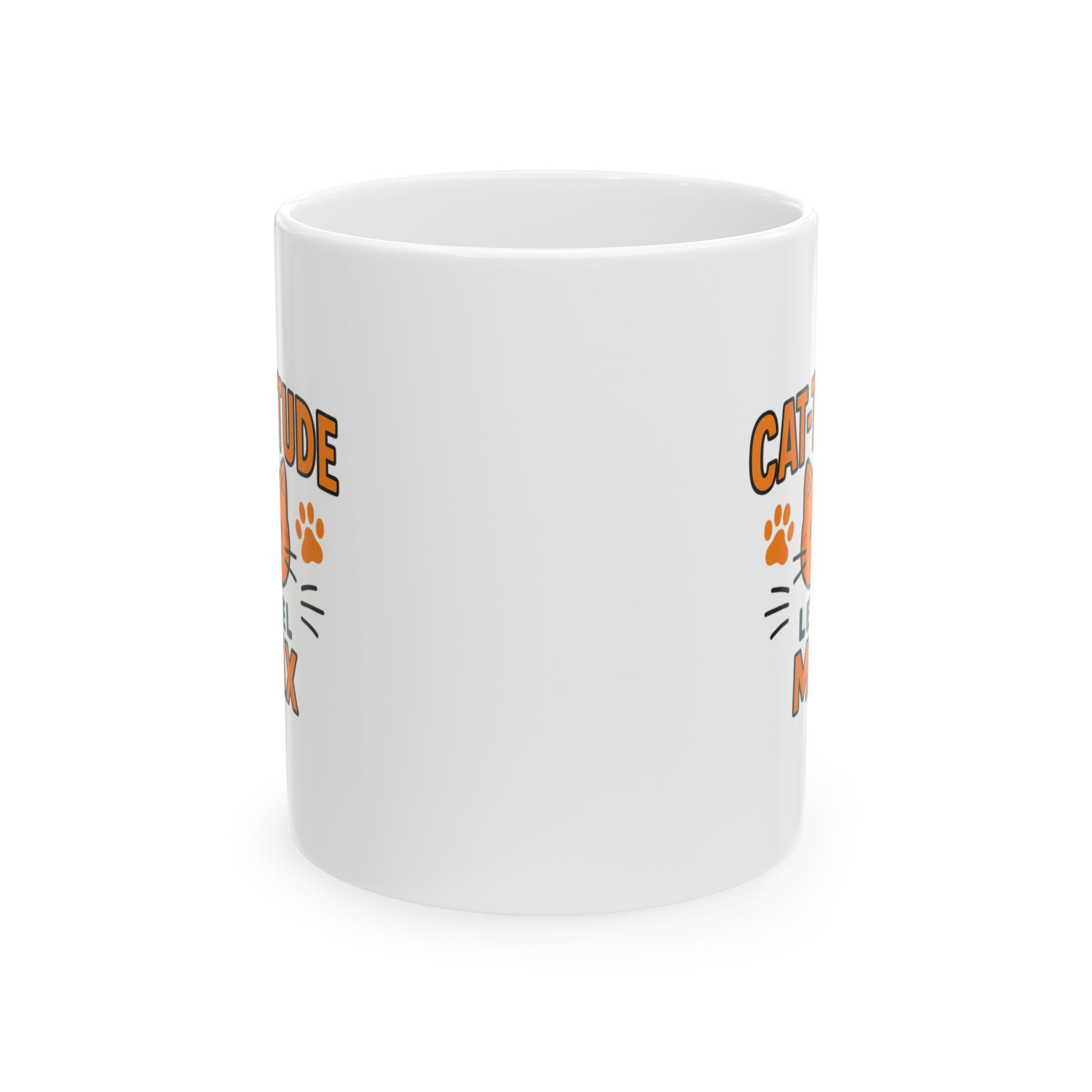 Channeling My Inner Cat Today Coffee Mug | Cat Attitude Humor | Ceramic Mug
