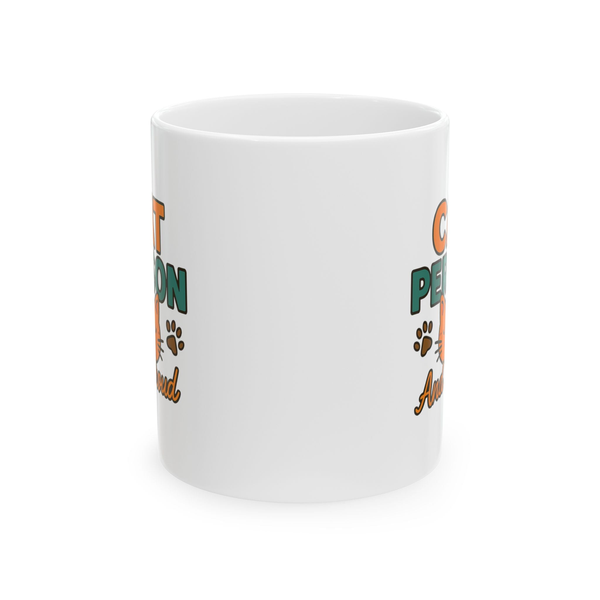 Cat Person Loading Please Wait Coffee Mug | Funny Cat Lover Gift | Ceramic Mug