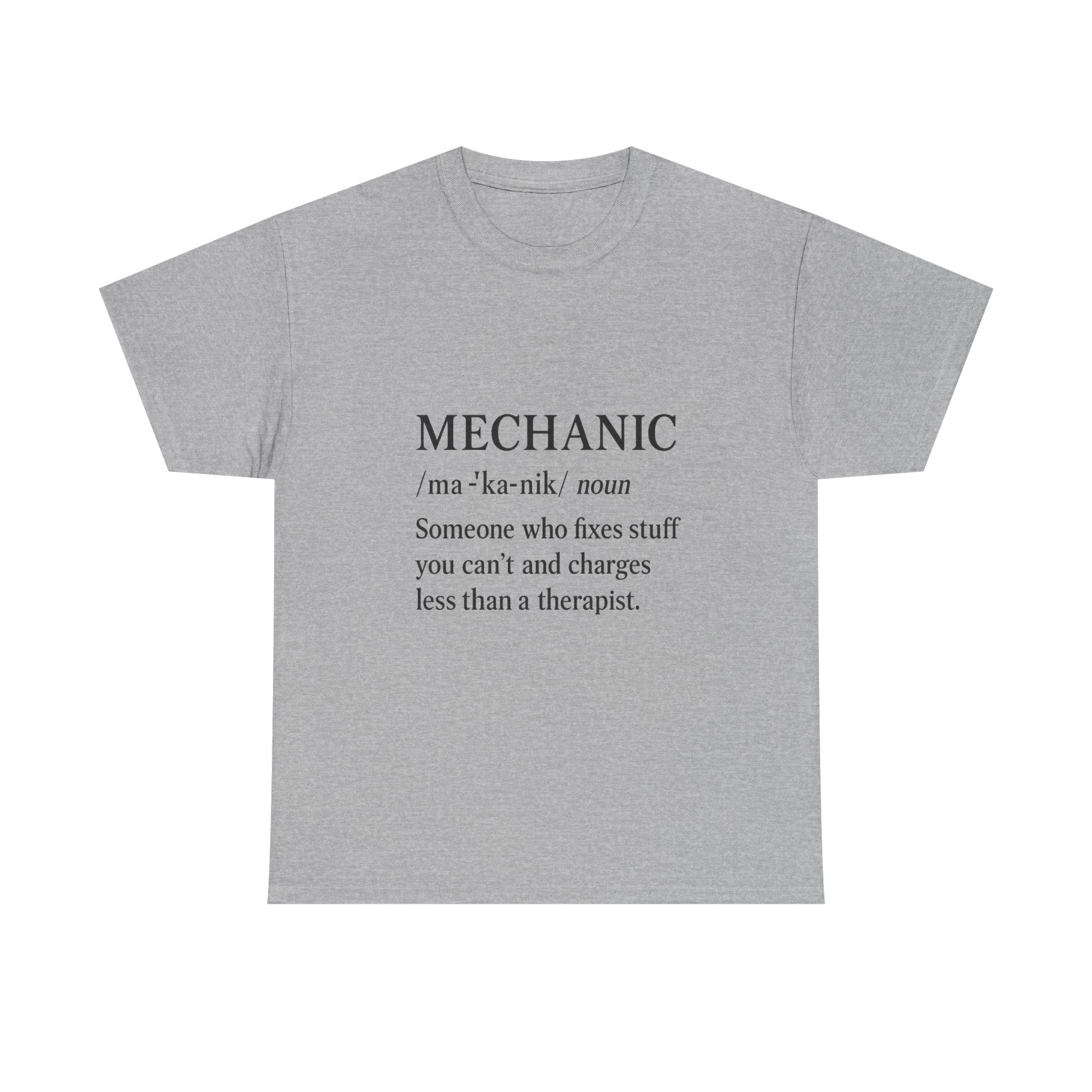 Mechanic Definition Funny Profession T-Shirt | Mechanic Gift | Graphic Tee