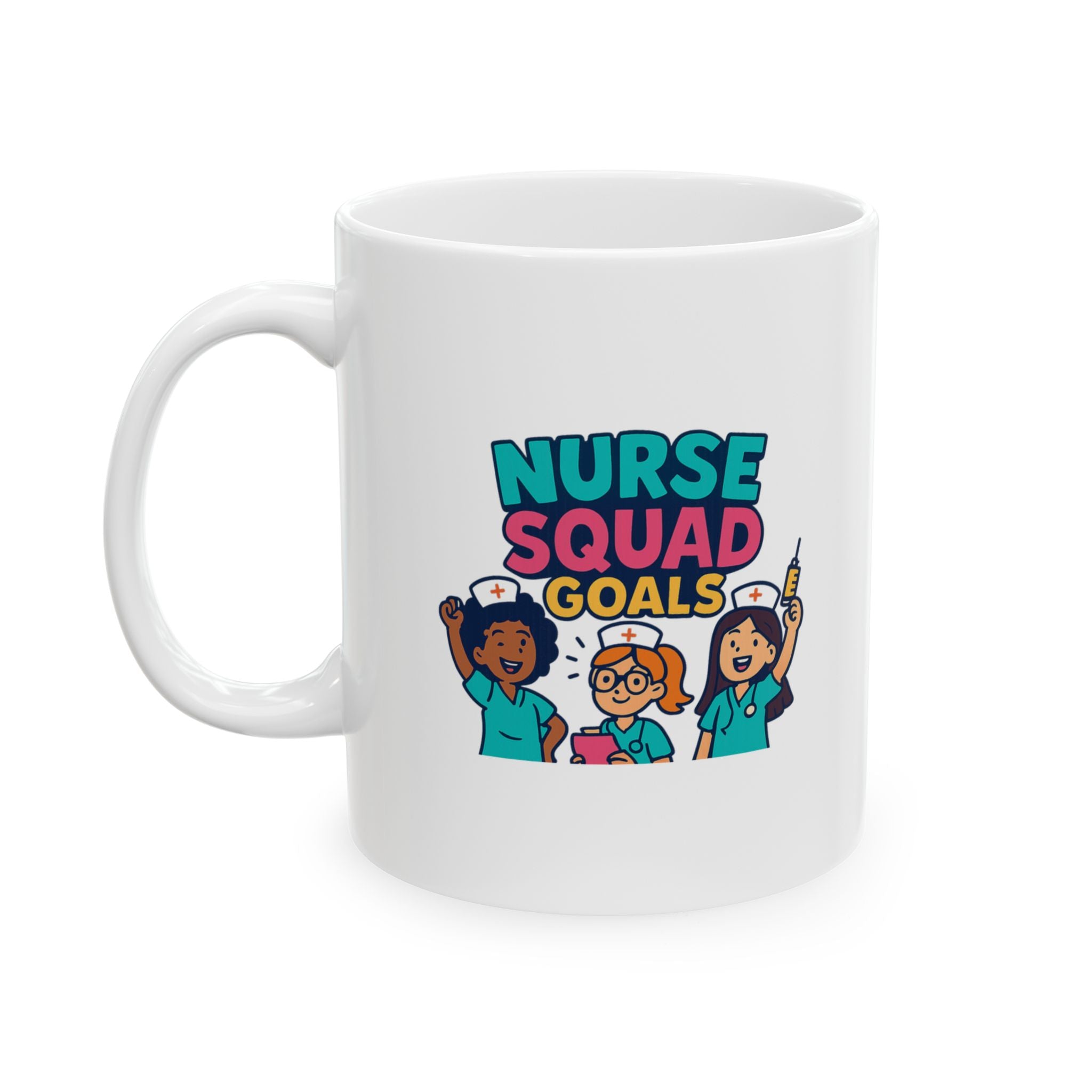 Official Member Nurse Squad Coffee Mug | Nurse Coworker Appreciation | Ceramic Mug