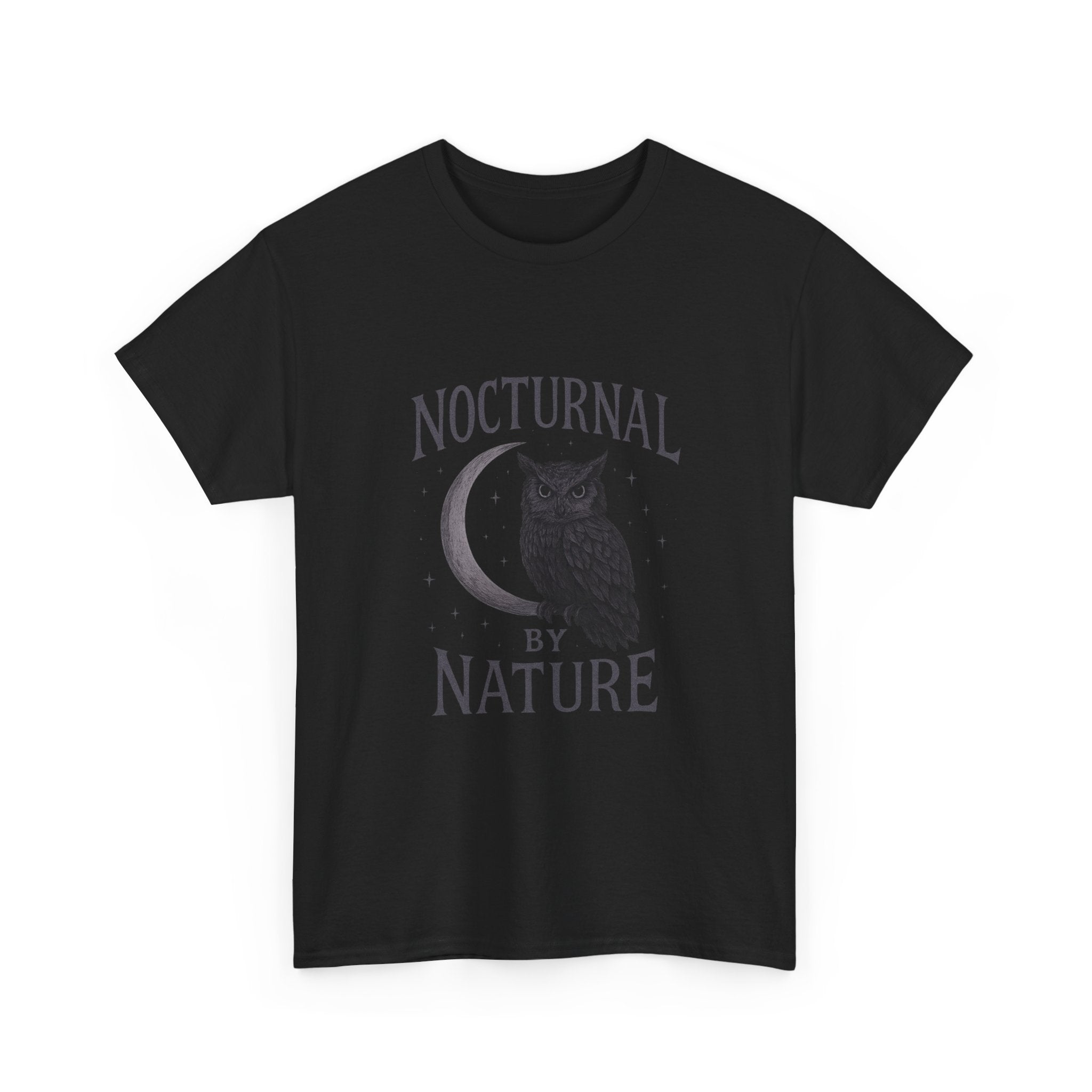 Nocturnal By Nature T-Shirt | Unique Gift | Graphic Tee