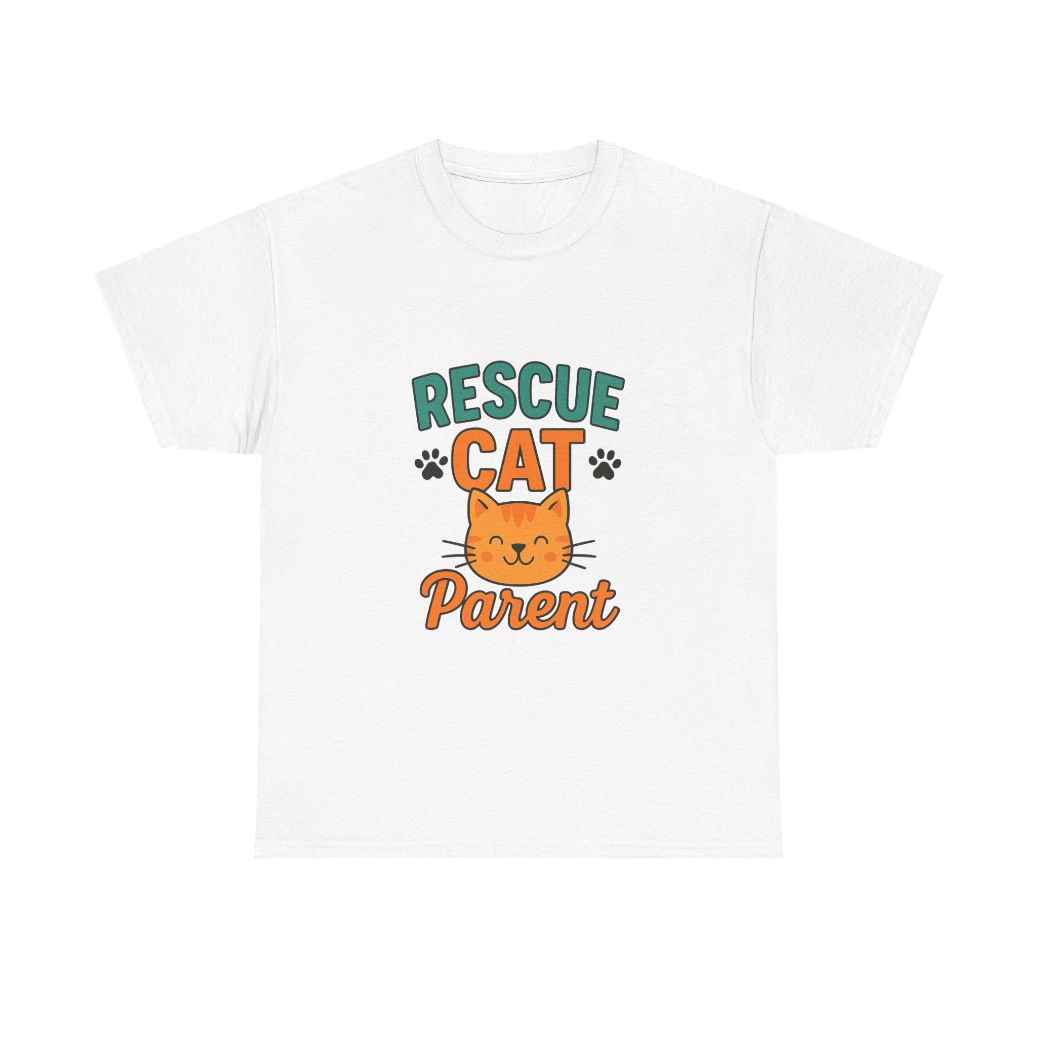My Cat Rescued Me Too T-Shirt | Rescue Cat Appreciation | Graphic Tee