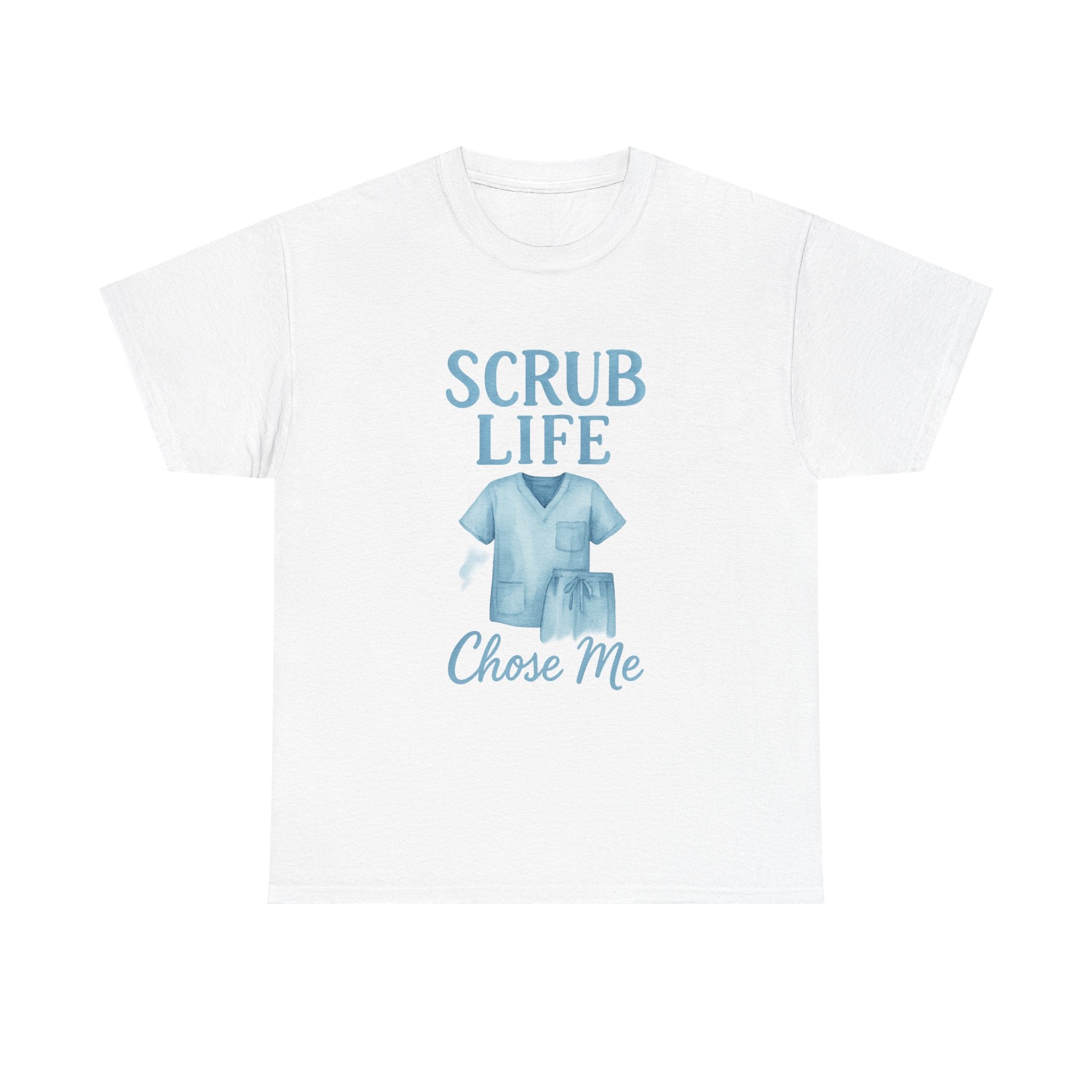 Scrubs On Coffee In Nurse Mode T-Shirt | Funny Nurse Humor | Graphic Tee
