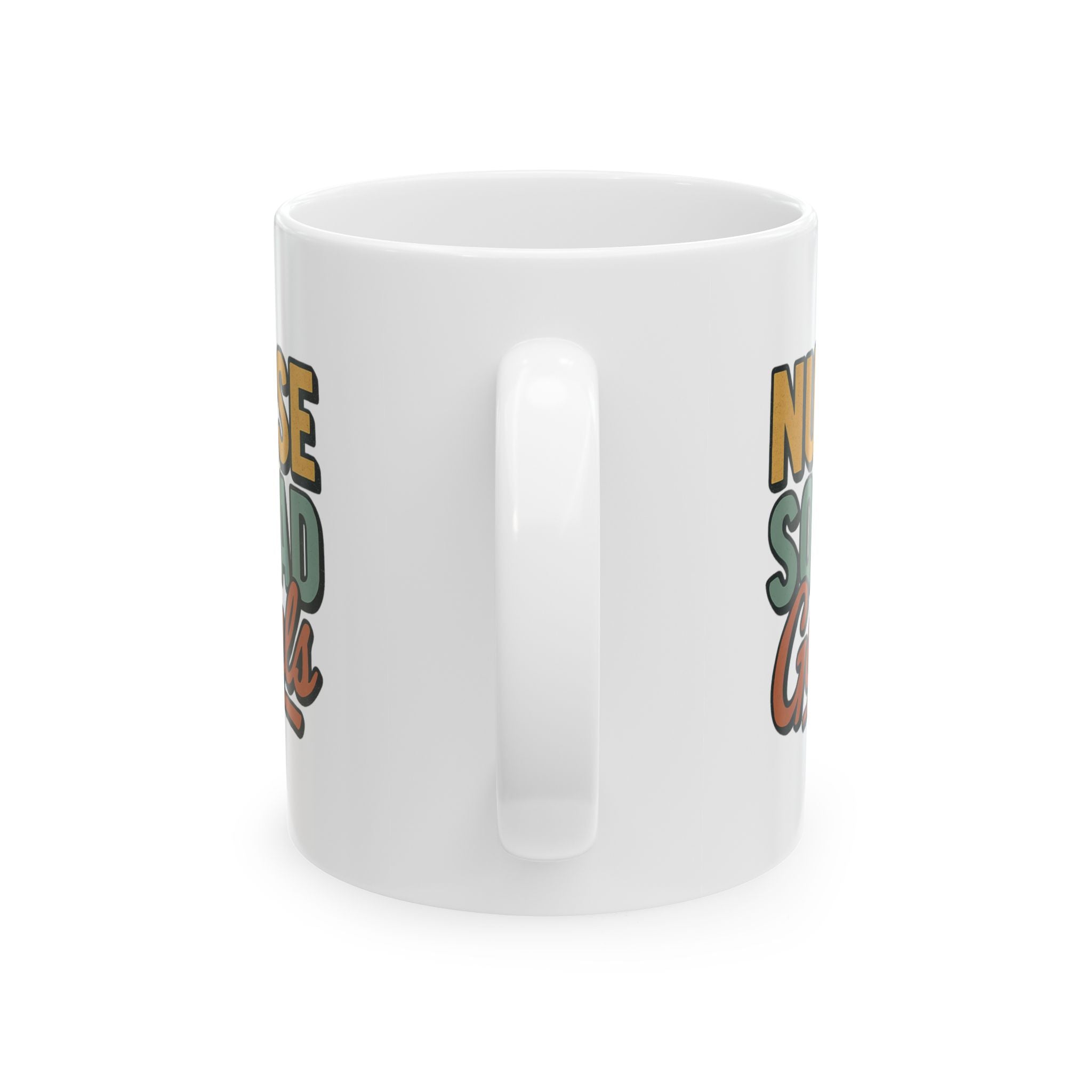 Squad Goals Nurse Edition Coffee Mug | Funny Nurse Team Gift | Ceramic Mug