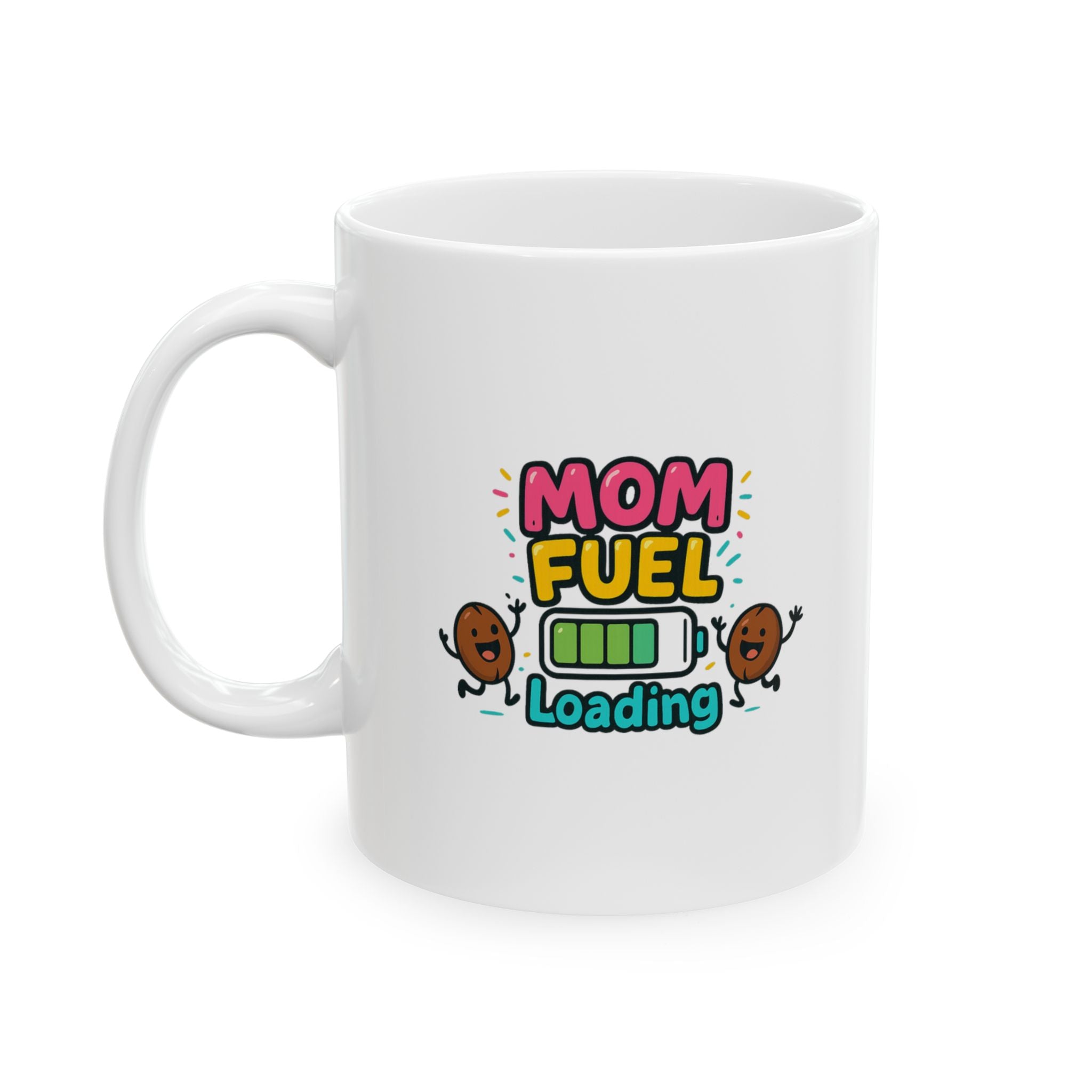 Mom Fuel Please Do Not Disturb Coffee Mug | Funny Mom Gift | Ceramic Mug