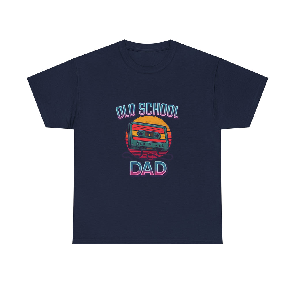 Old School Dad Cassette Tape Retro T-Shirt | Gift for Dad | Graphic Tee