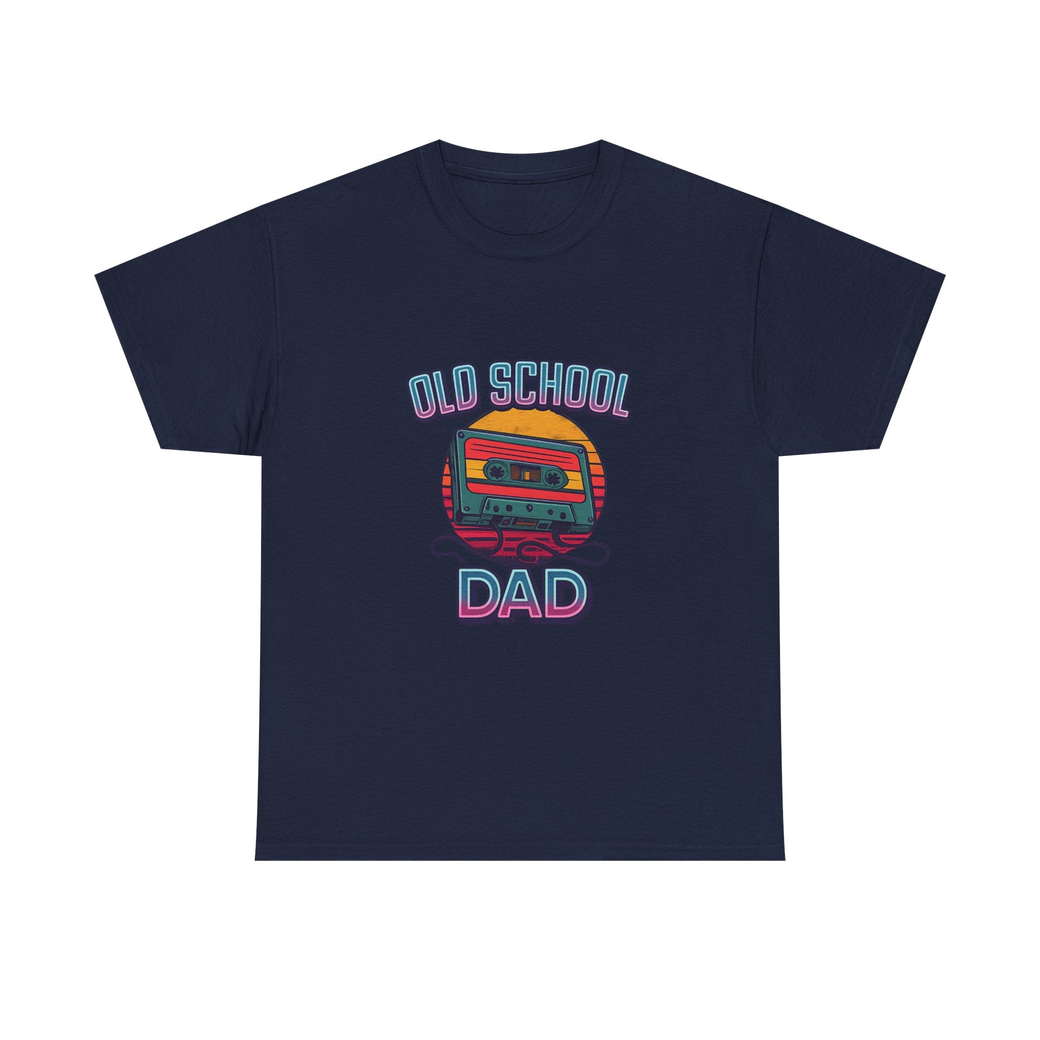 Old School Dad Cassette Tape Retro T-Shirt | Gift for Dad | Graphic Tee
