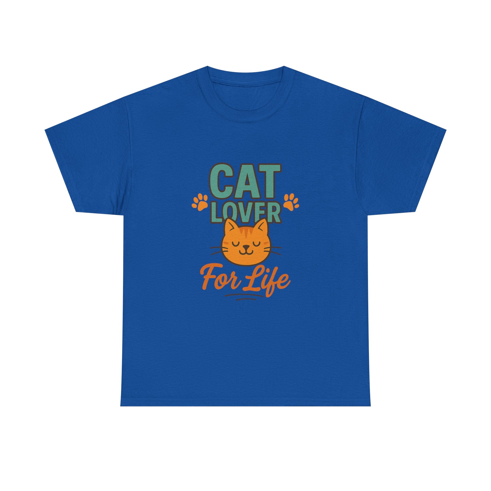 Cats Are My Happy Place T-Shirt | Cat Lover Gift | Graphic Tee