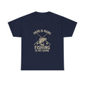 Papa Is My Name Fishing Is My Game T-Shirt | Fishing Lover Gift | Graphic Tee