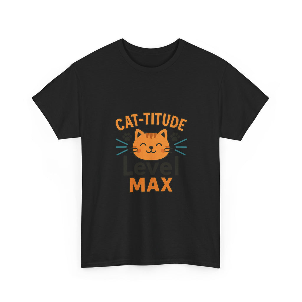 I Have Cat-titude And I Know It T-Shirt | Funny Cat Gift | Graphic Tee