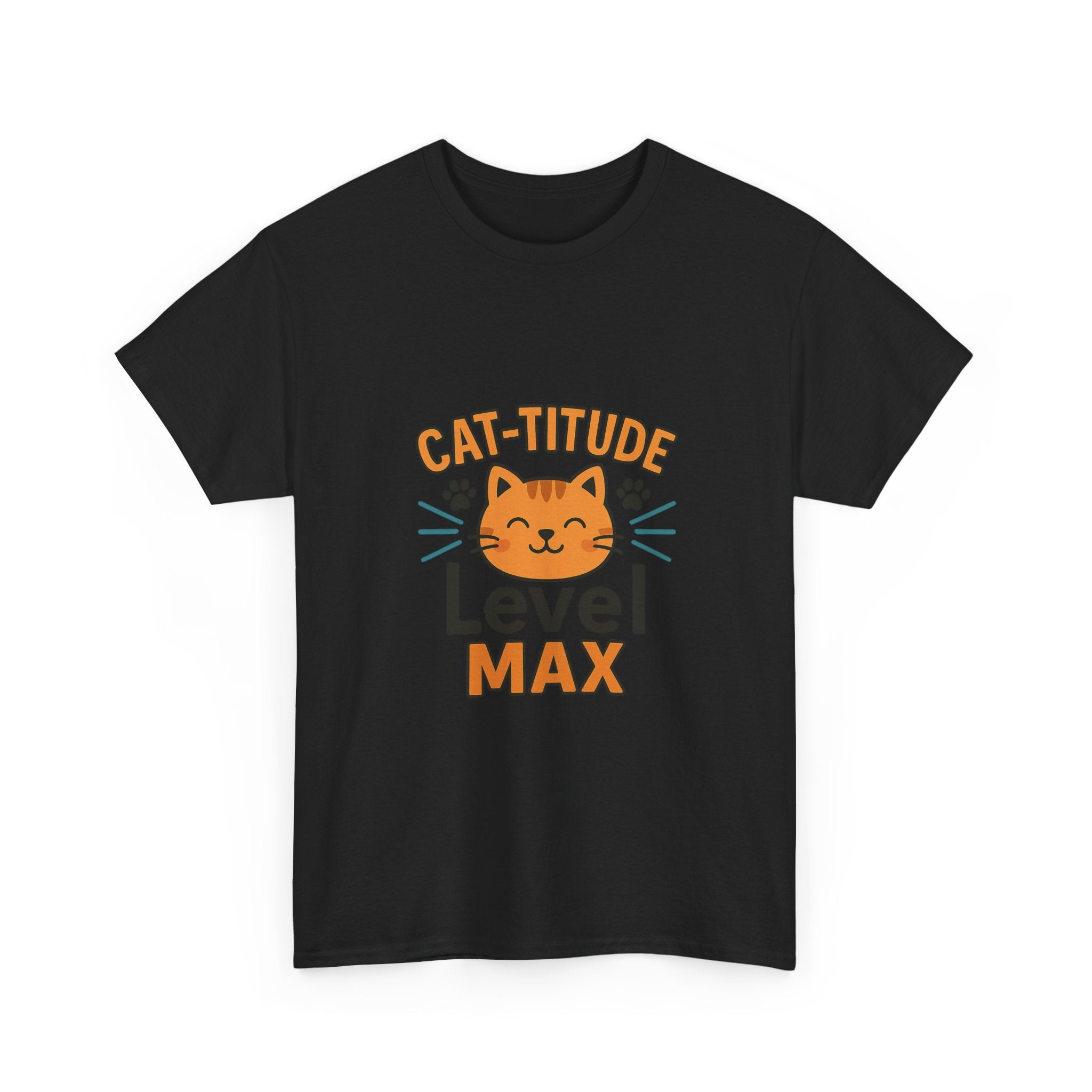 I Have Cat-titude And I Know It T-Shirt | Funny Cat Gift | Graphic Tee