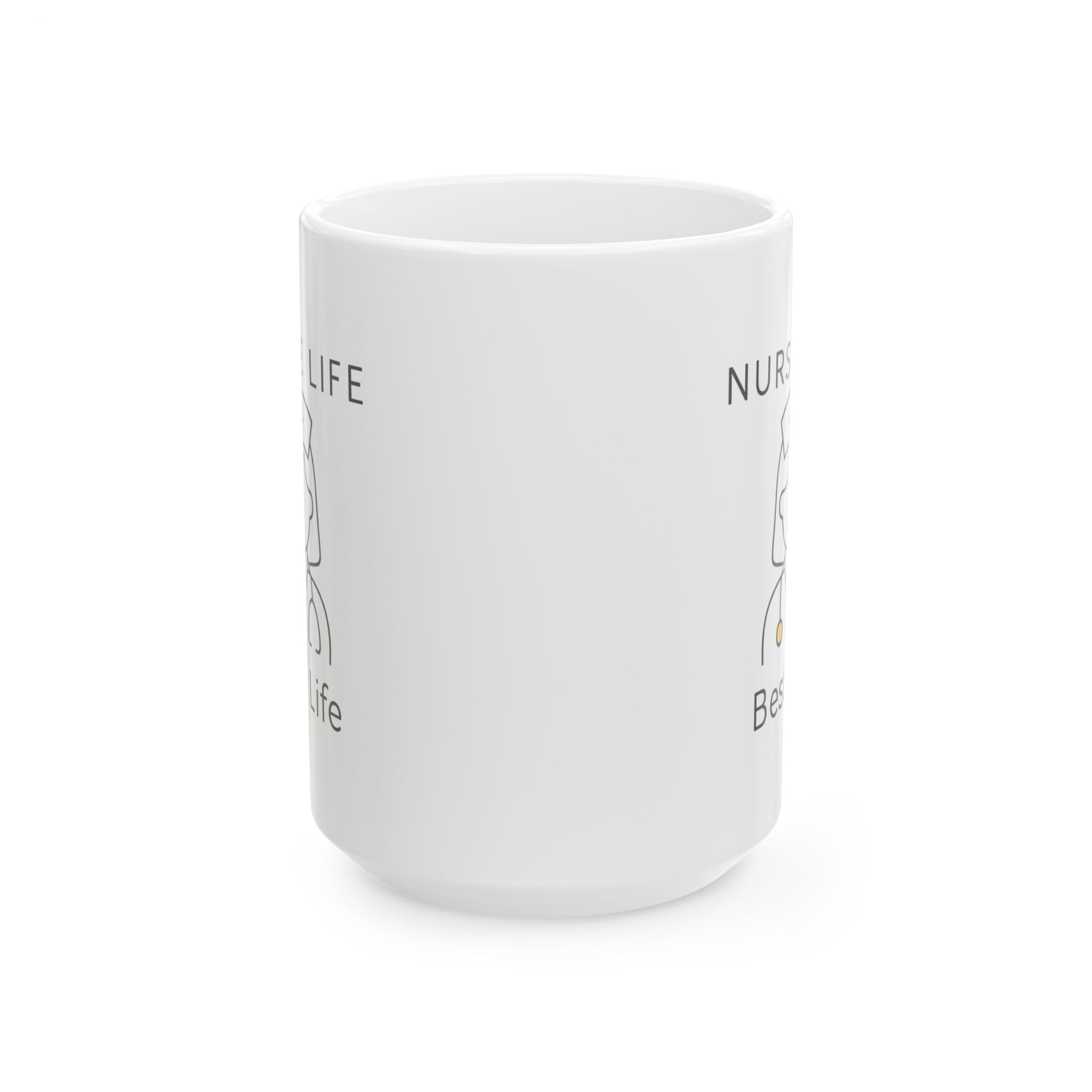 Nurse Life Best Life Period Coffee Mug | Nurse Humor Gift | Ceramic Mug