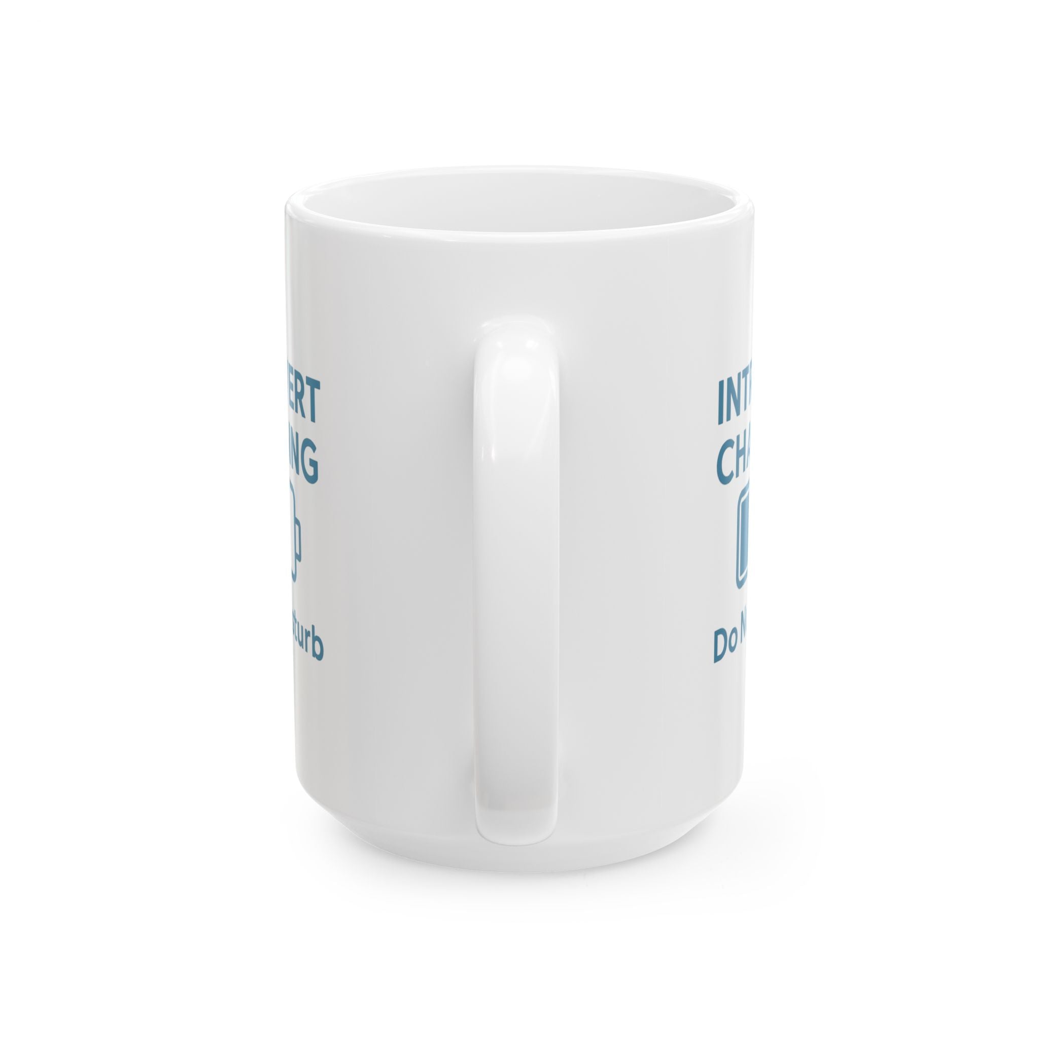 Introvert Charging Please Do Not Disturb Ceramic Mug