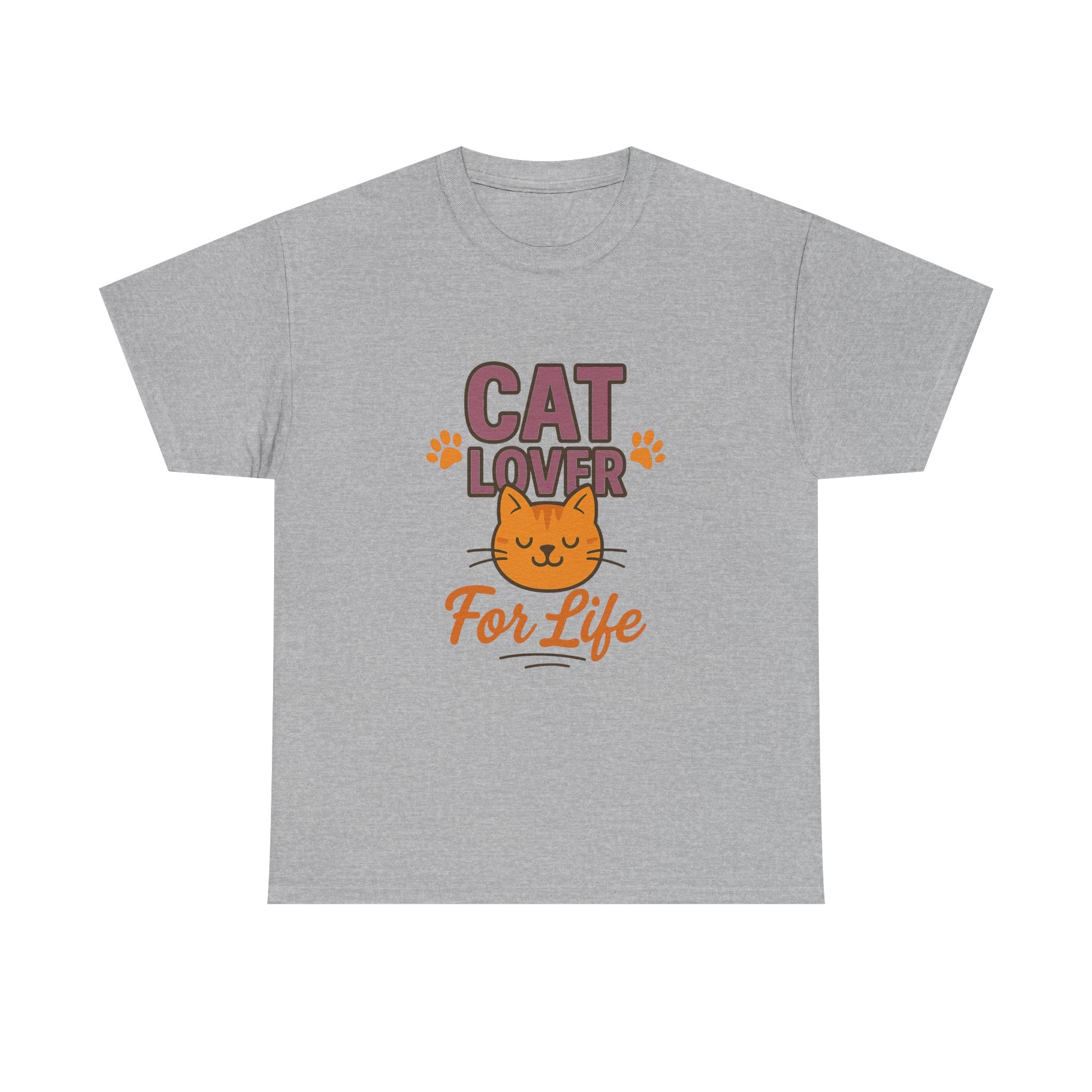 Cats Are My Happy Place T-Shirt | Cat Lover Gift | Graphic Tee