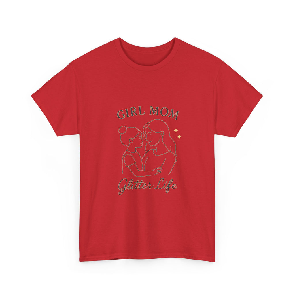 Girl Mom Hair Bows And Chaos T-Shirt | Funny Girl Mom Gift | Graphic Tee