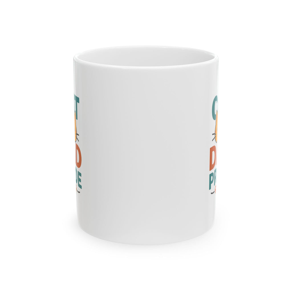 Cat Dad Cool Cat Coffee Mug | Cat Lover Gift | Ceramic Mug