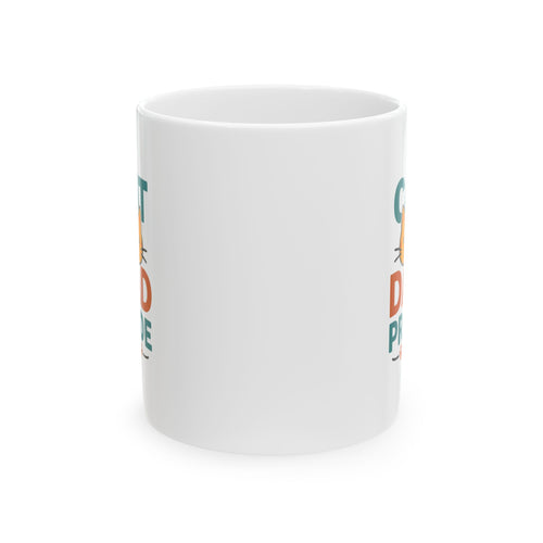 Cat Dad Cool Cat Coffee Mug | Cat Lover Gift | Ceramic Mug