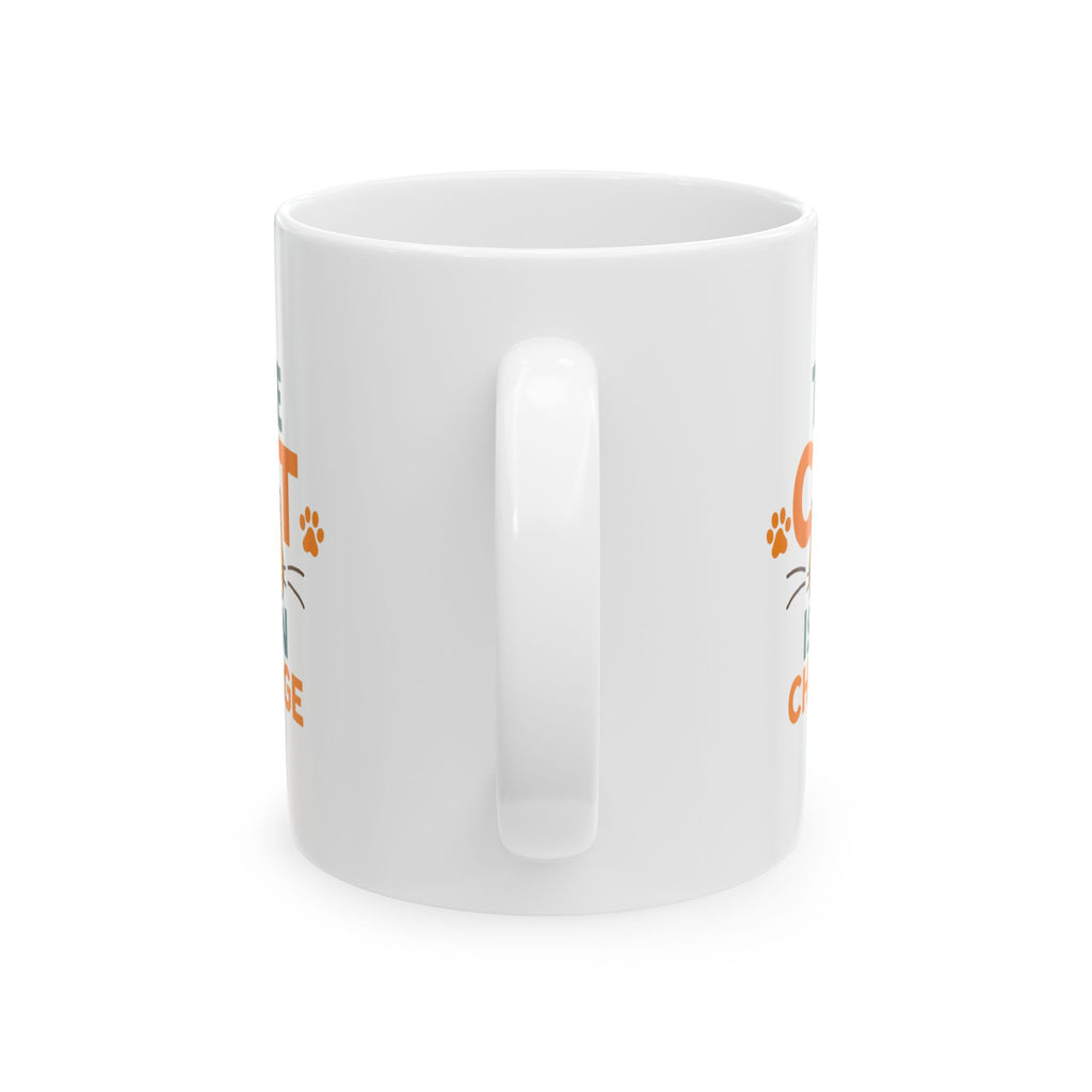 Meow Or Never Coffee Mug | Funny Cat Humor Gift | Ceramic Mug