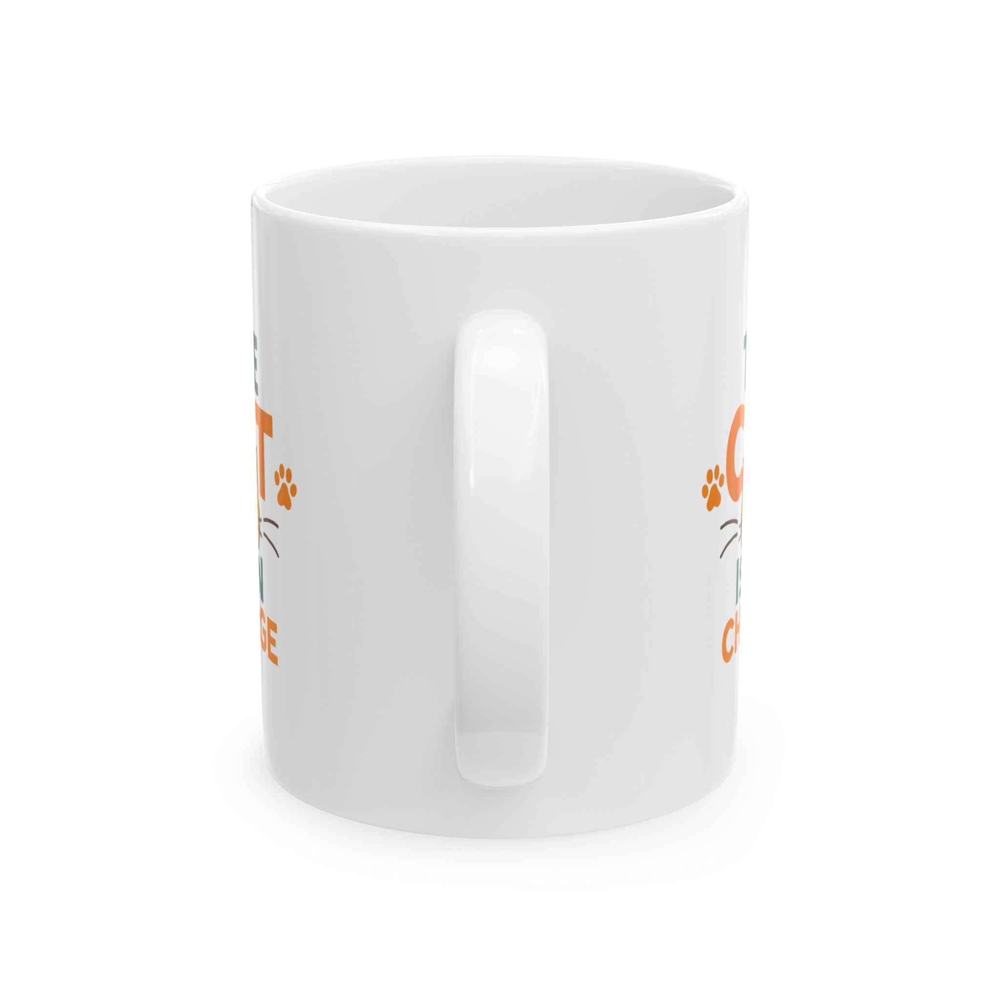 Meow Or Never Coffee Mug | Funny Cat Humor Gift | Ceramic Mug