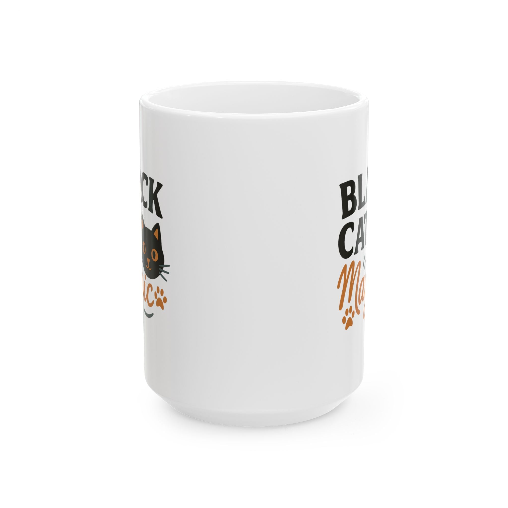 Black Cat Magic Coffee Mug | Black Cat Lover Gift | Ceramic Mug