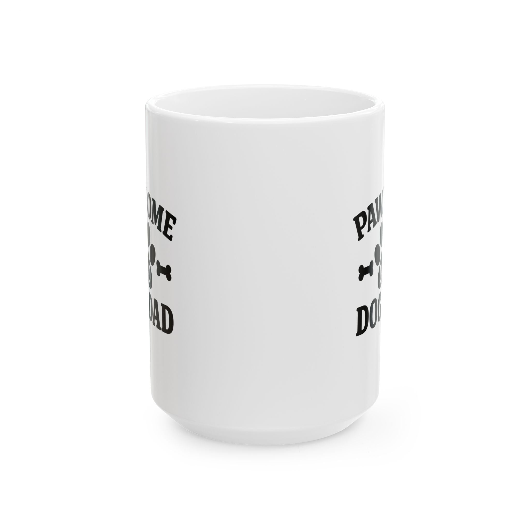 Dog Dad Pawsome Morning Coffee Mug | Dog Lover Gift | Ceramic Mug