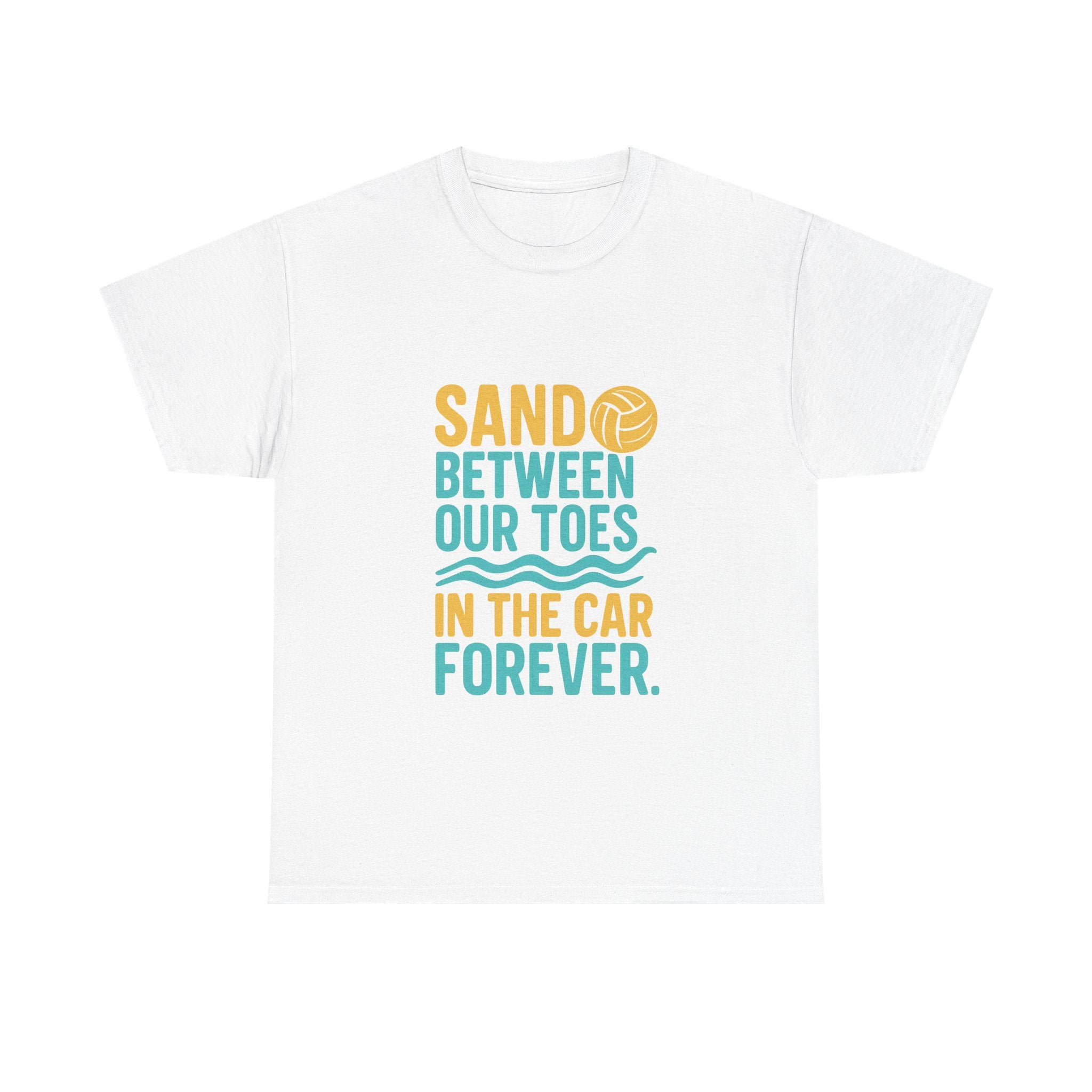 Beach Volleyball Mom Sand Between Our Toes In Our Car Forever T-Shirt | Gift for Mom | Graphic Tee