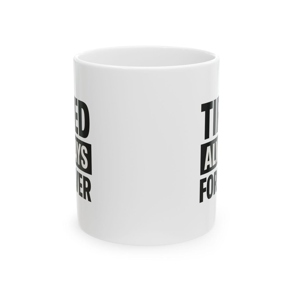 Warning Tired Human Requires Coffee Coffee Mug | Funny Gift | Ceramic Mug