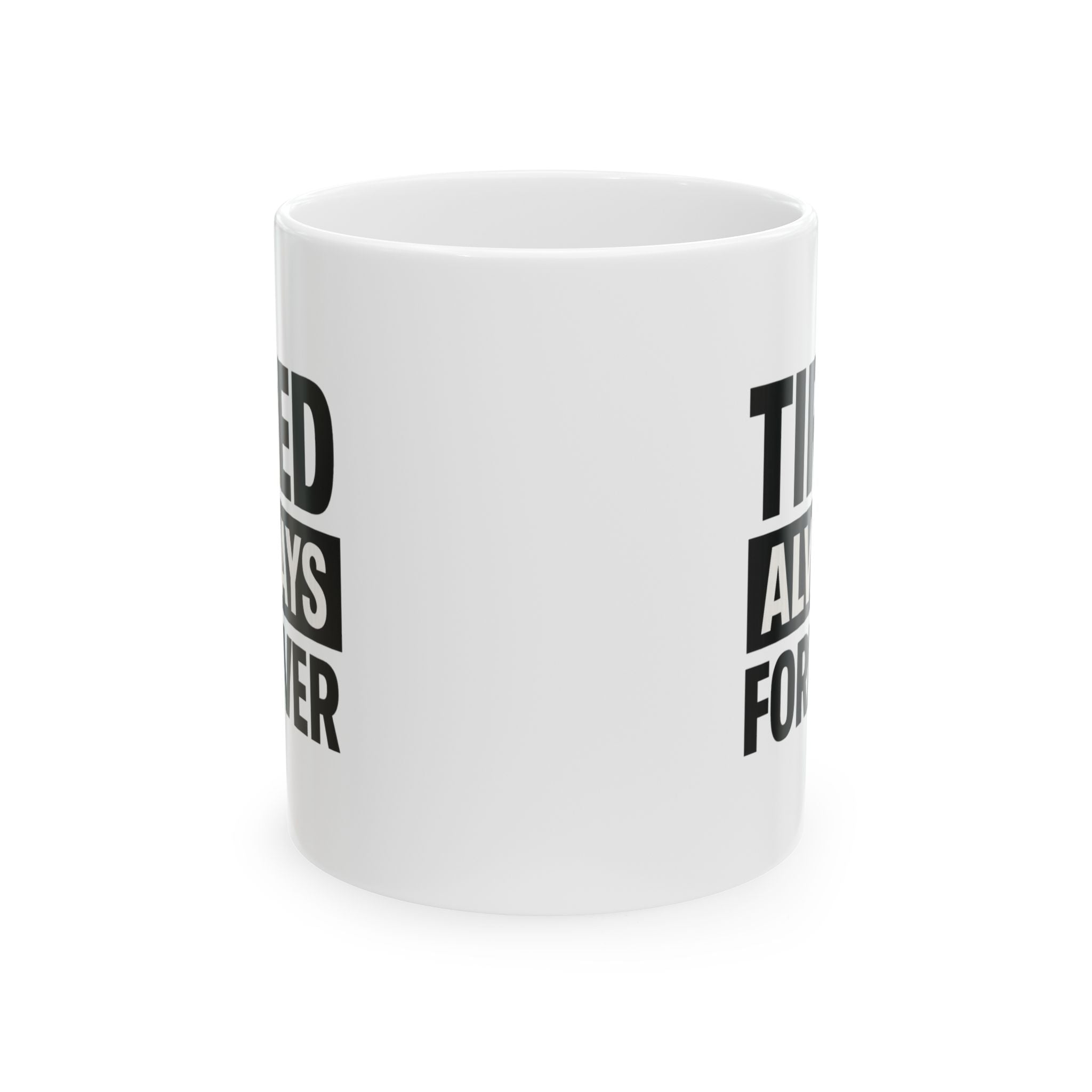 Warning Tired Human Requires Coffee Coffee Mug | Funny Gift | Ceramic Mug