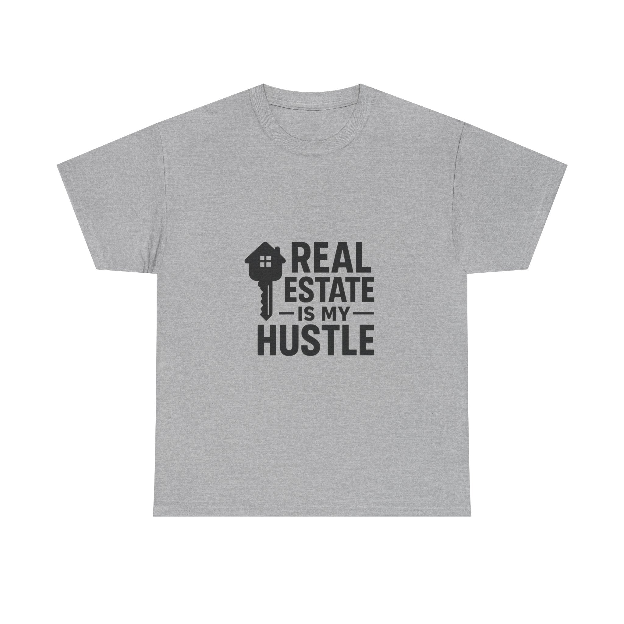 Real Estate Is My Hustle Agent T-Shirt | Unique Gift | Graphic Tee
