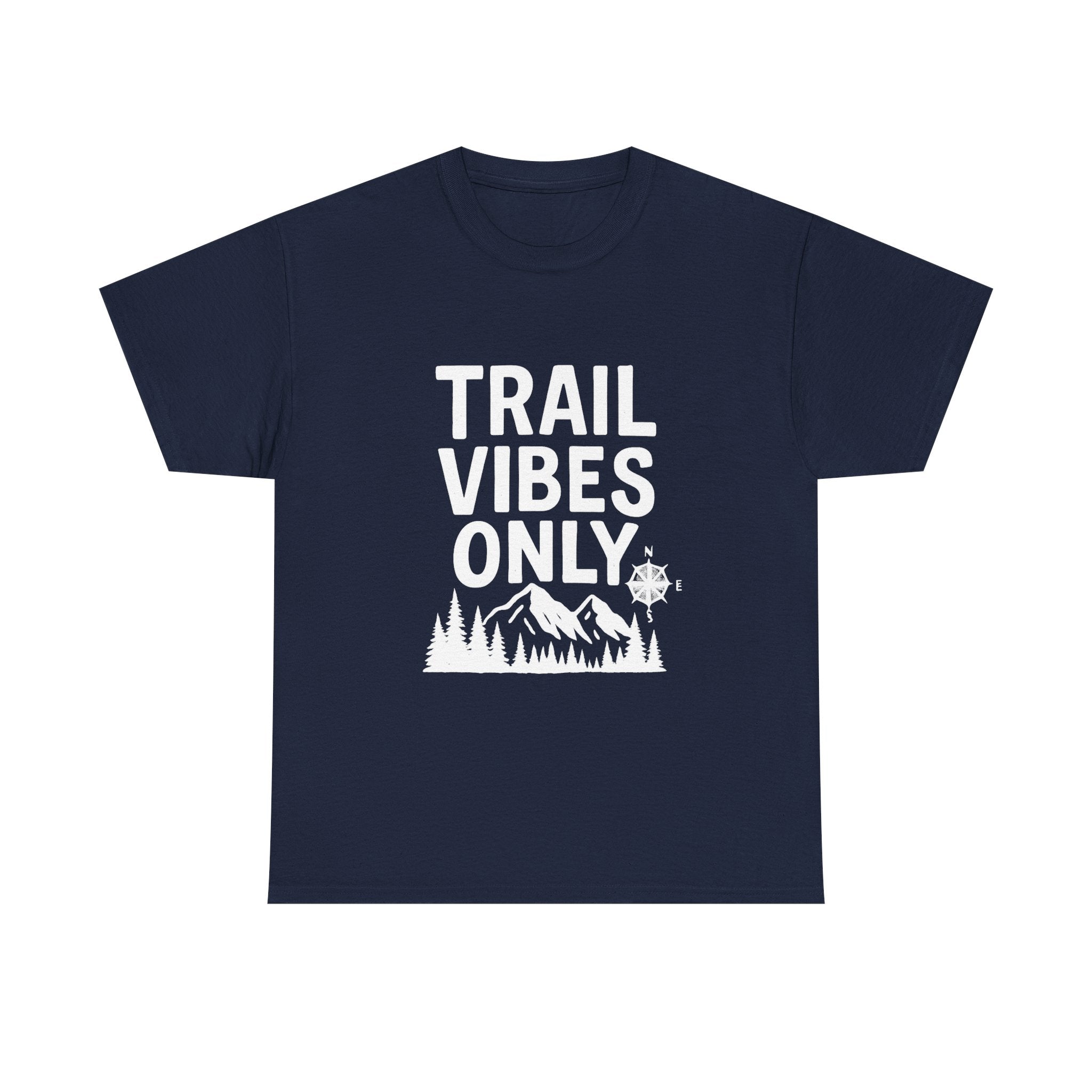 Trail Vibes Only Outdoors T-Shirt | Unique Gift | Graphic Tee