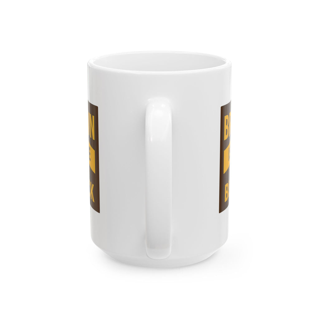 UPS Driver Brown Is The New Black Coffee Mug | Unique Gift | Ceramic Mug