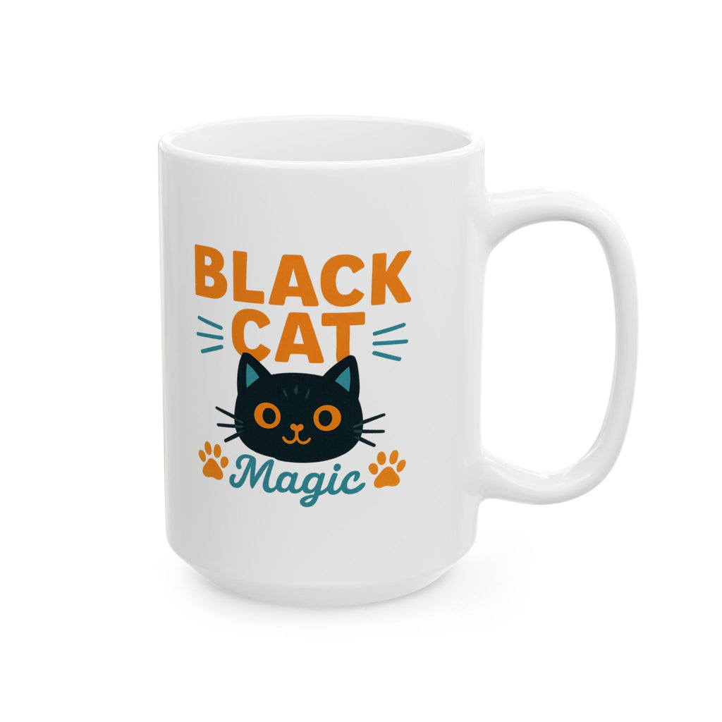My Black Cat Owns My Soul Coffee Mug | Funny Cat Lover | Ceramic Mug