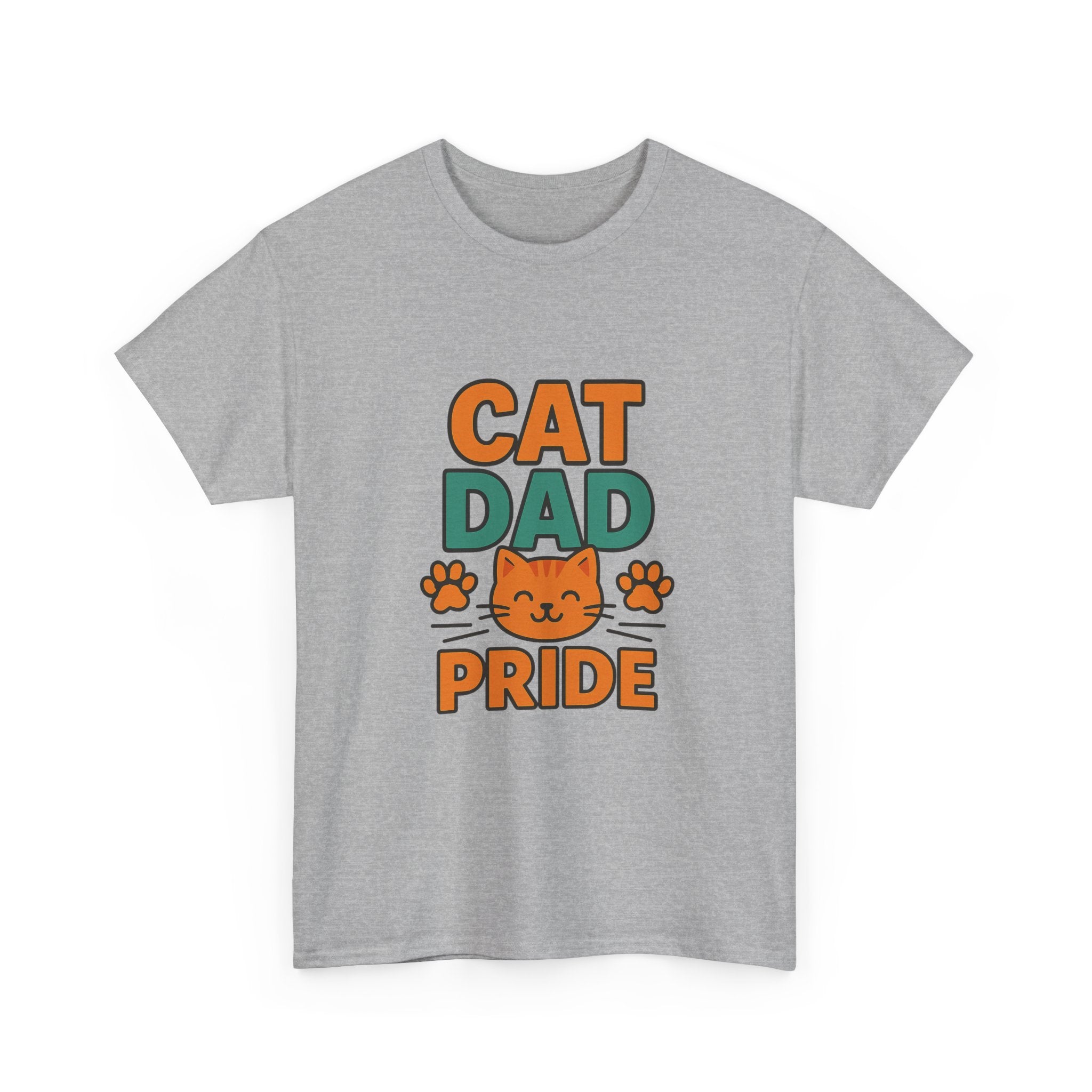 Real Men Love Cats T-Shirt | Cat Dad Gift | Graphic Tee