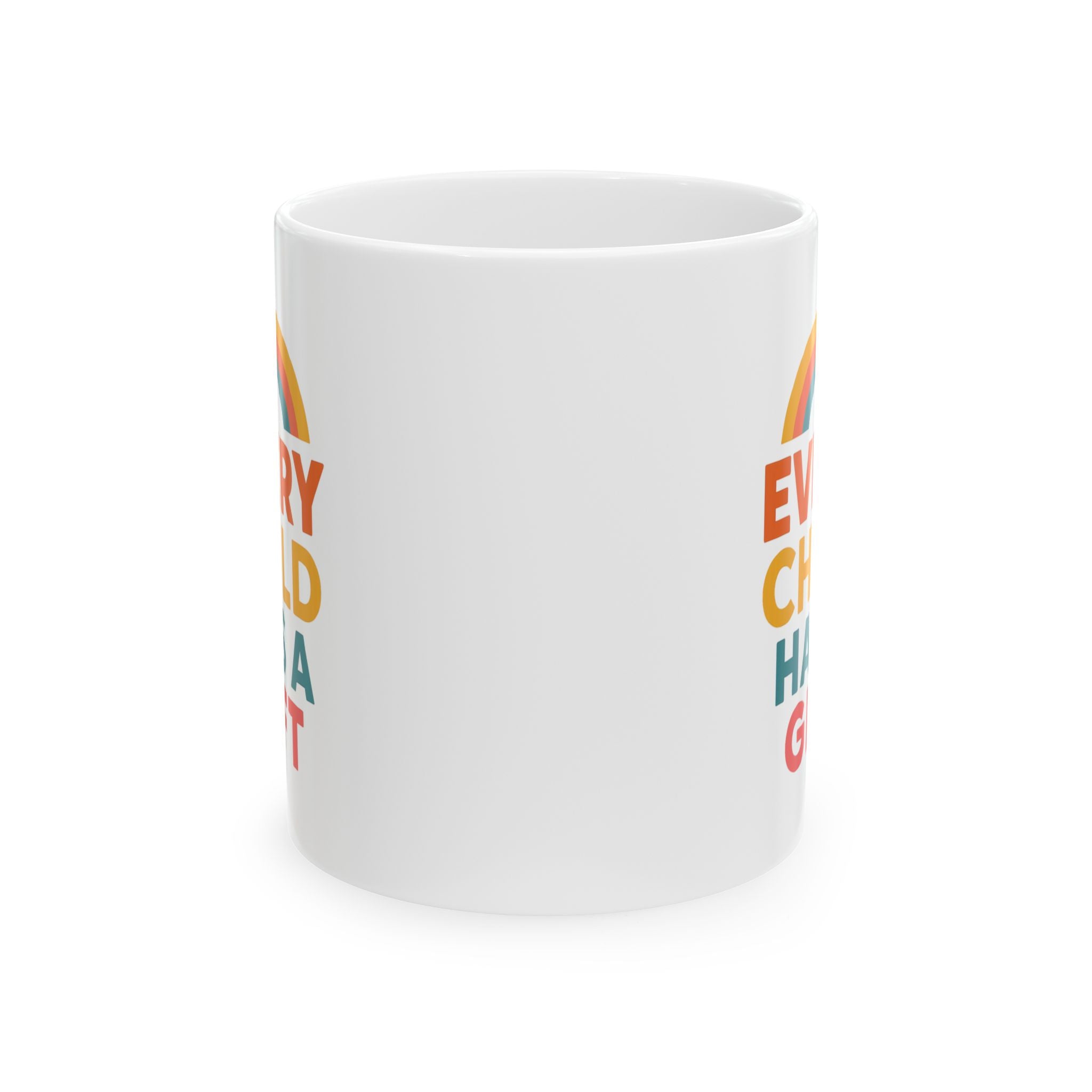 Special Education Teacher Every Child Has A Gift Coffee Mug | Cat Lover Gift | Ceramic Mug