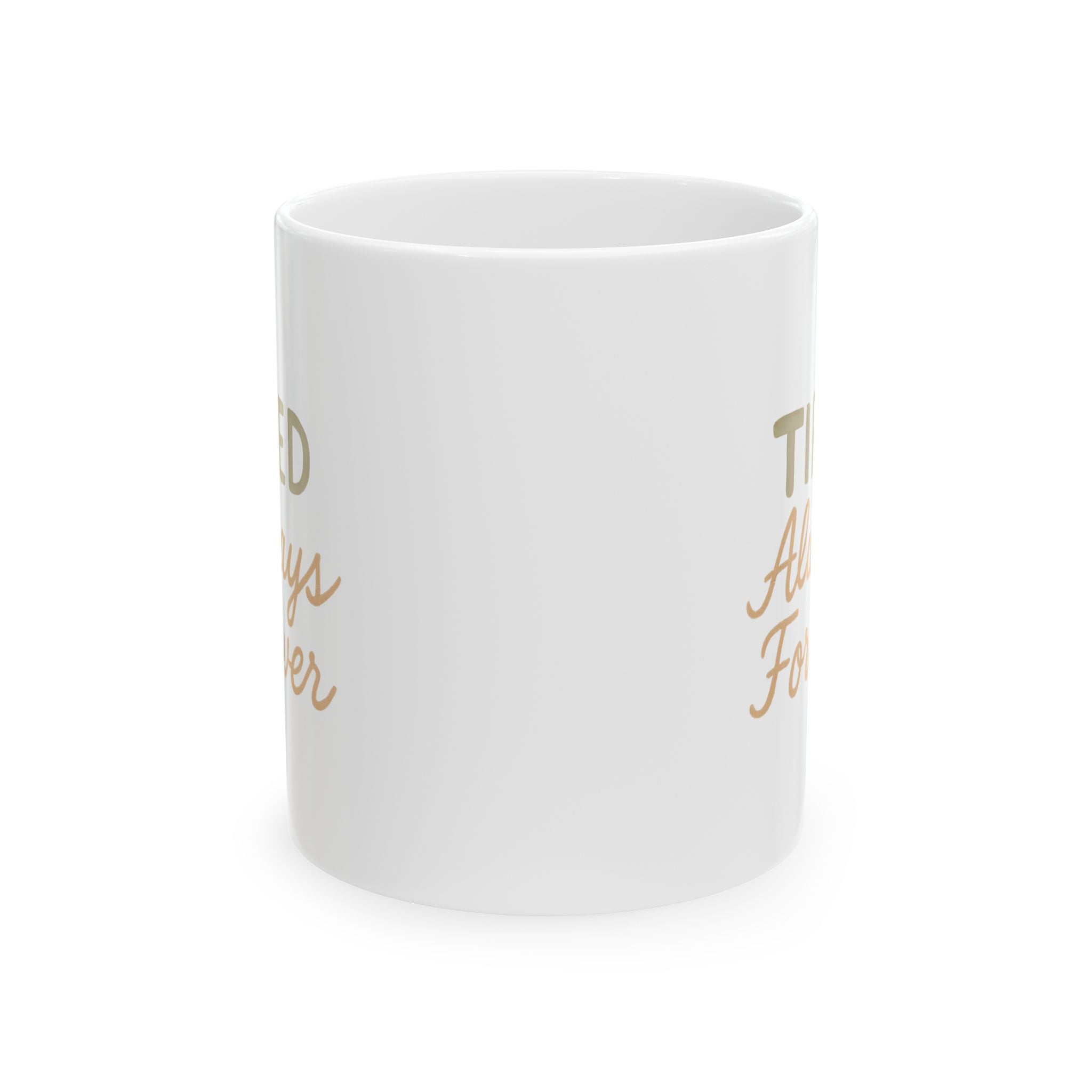 World Class Tired Person Send Help Coffee Mug | Funny Exhausted Gift | Ceramic Mug
