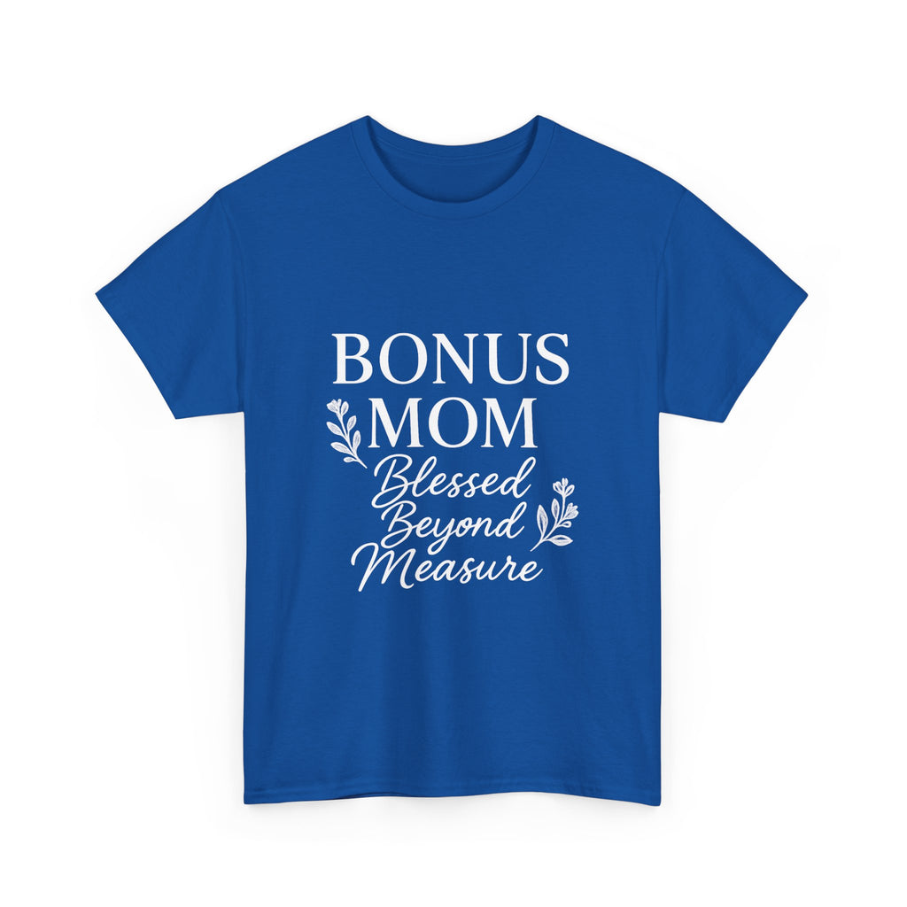 Bonus Mom Blessed Stepmom T-Shirt | Gift for Mom | Graphic Tee