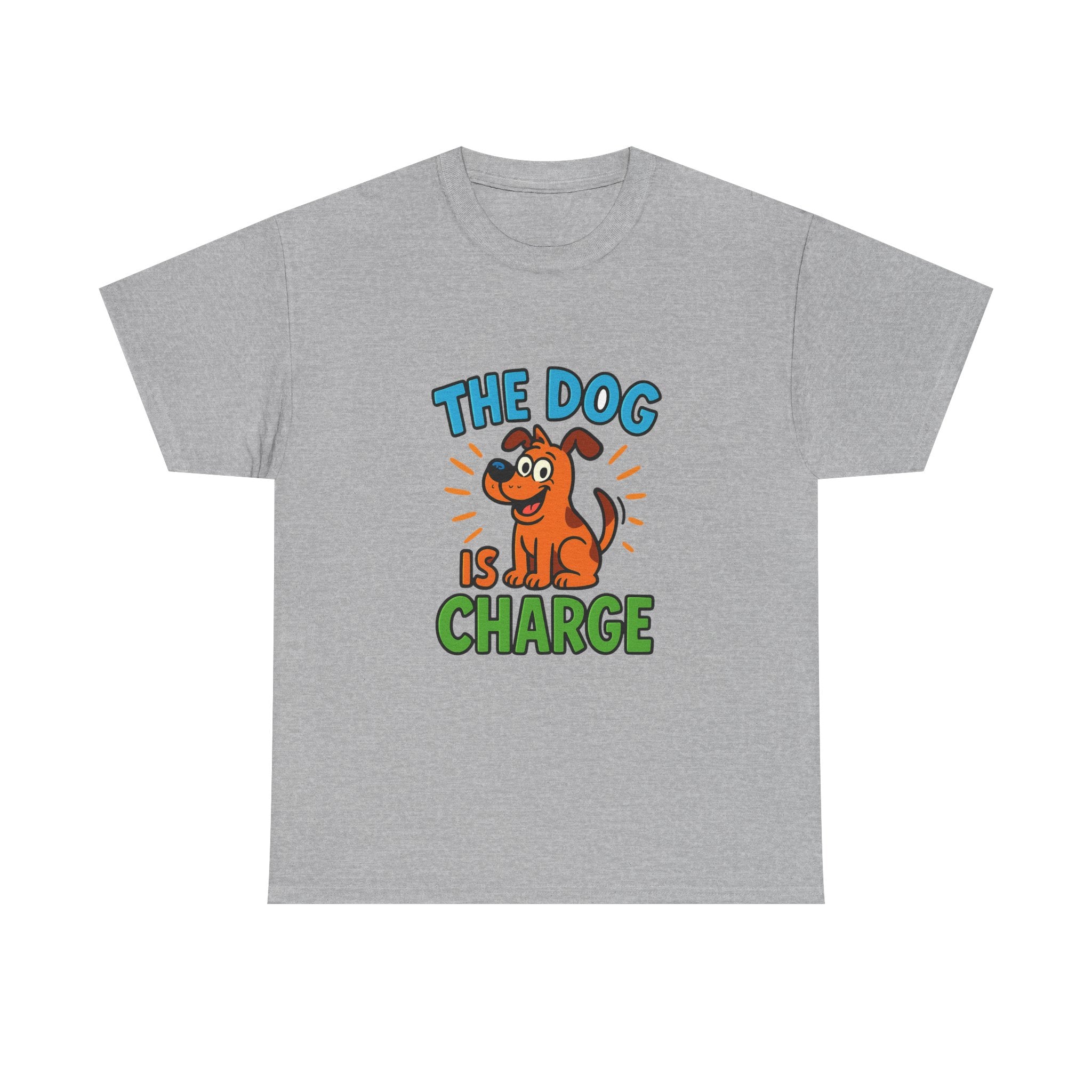 Boss Is The Dog T-Shirt | Funny Pet Humor | Graphic Tee