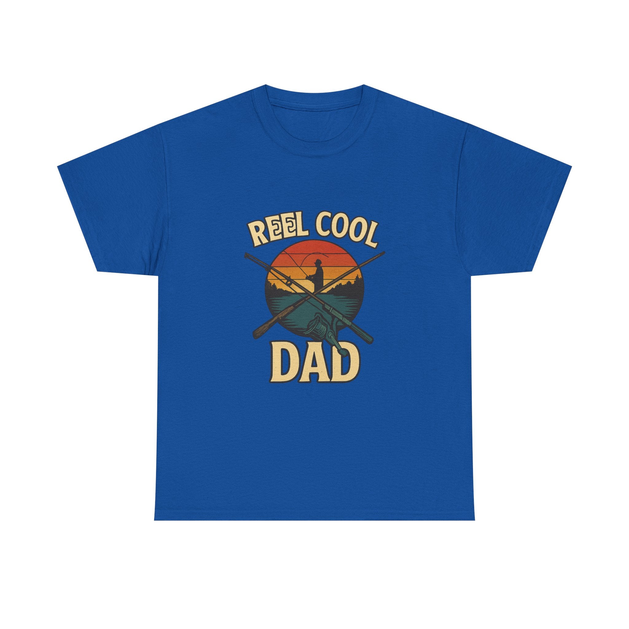 Reel Cool Dad Fishing Father T-Shirt | Gift for Dad | Graphic Tee